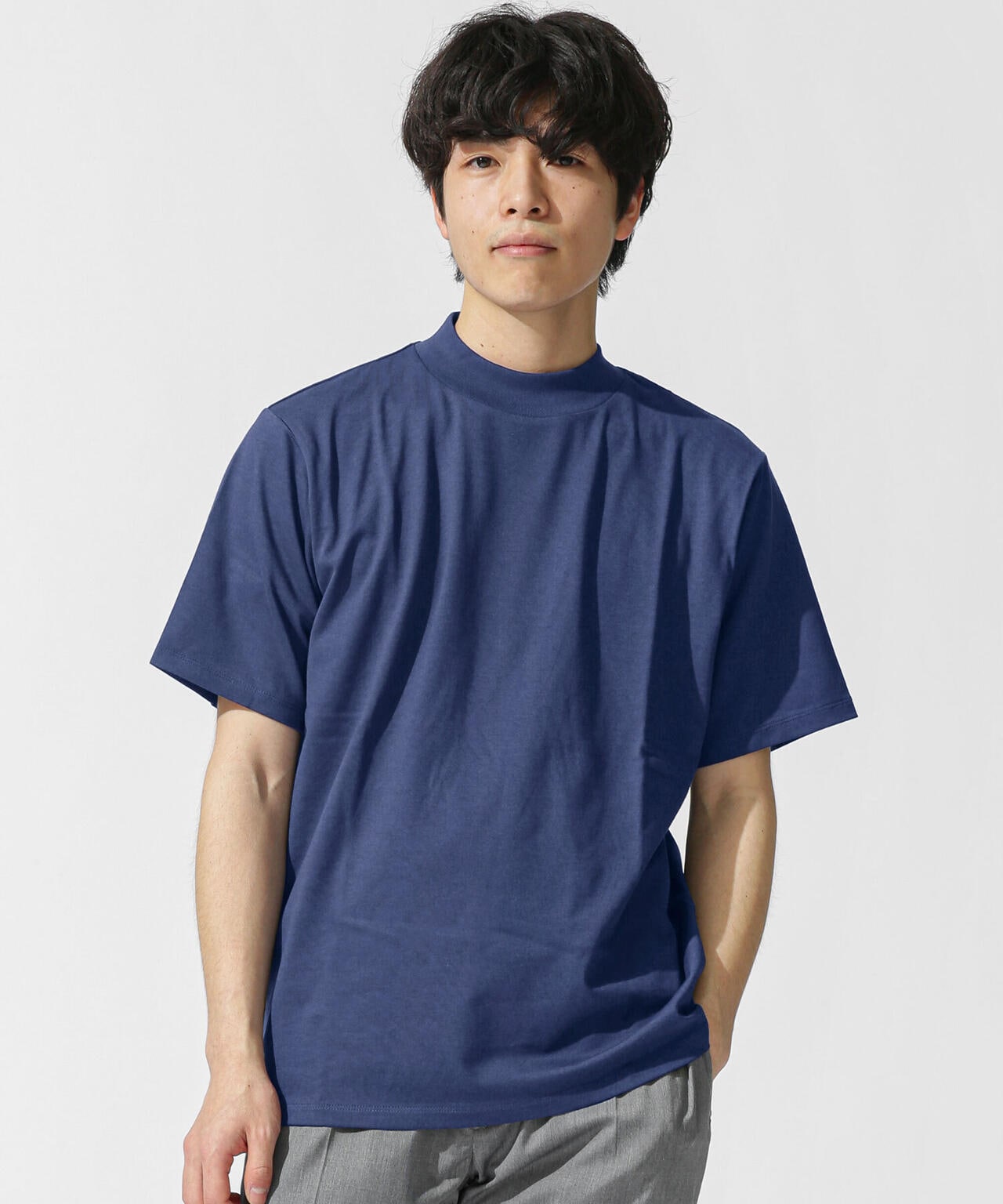 LB.03/Anti Soaked 汗染み防止 モックネックTシャツ 6683124203