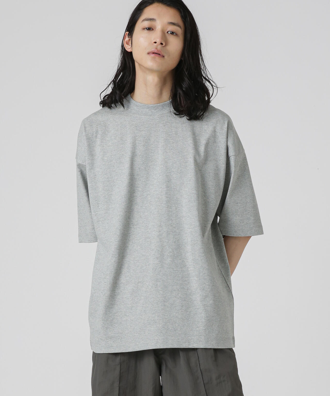 Anti Soaked 汗染み防止 クルービッグTシャツ 6683124204