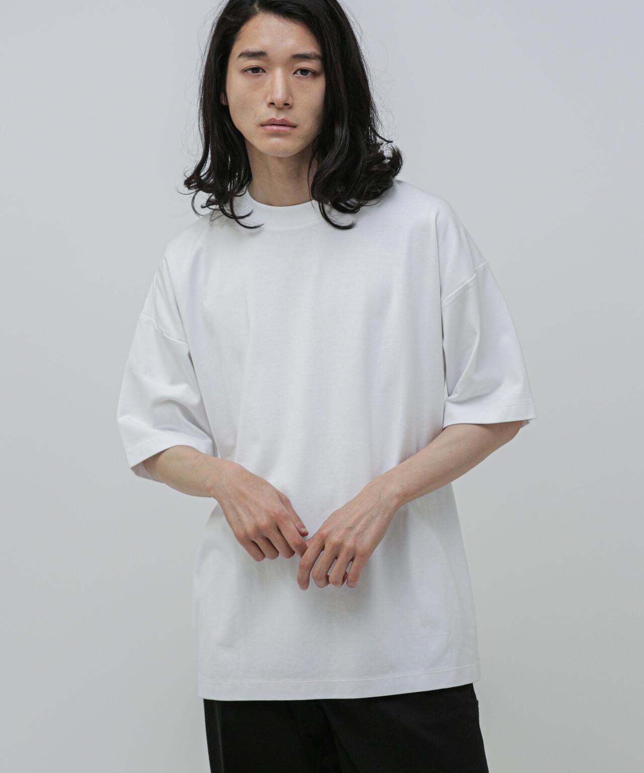 Anti Soaked 汗染み防止 クルービッグTシャツ 6683124204