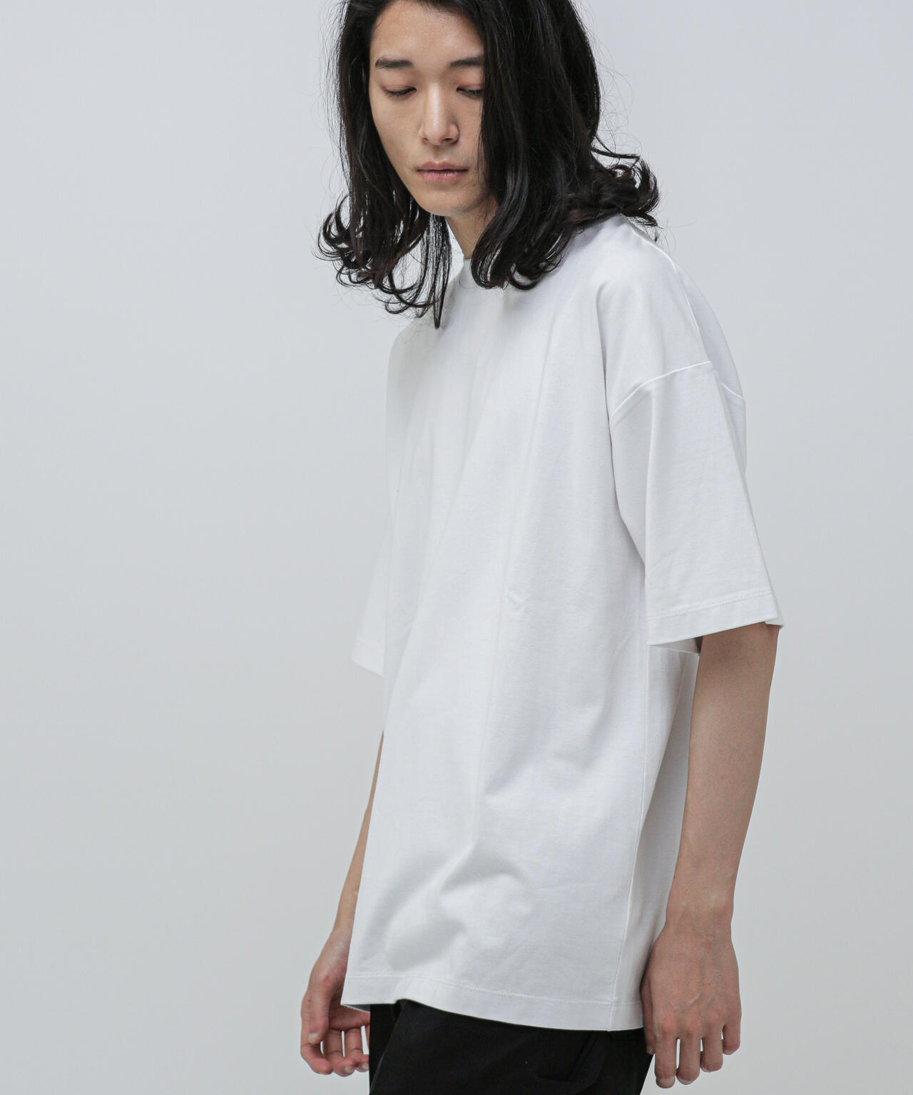 Anti Soaked 汗染み防止 クルービッグTシャツ 6683124204