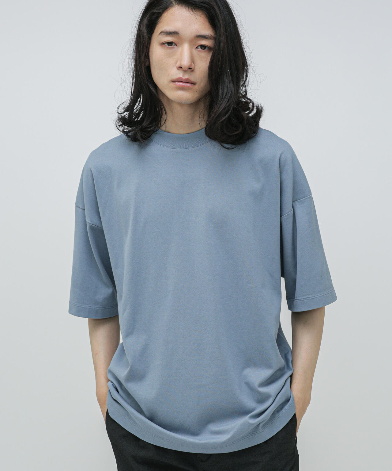 Anti Soaked 汗染み防止 クルービッグTシャツ 6683124204