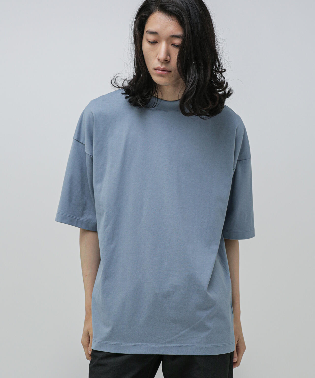 Anti Soaked 汗染み防止 クルービッグTシャツ 6683124204