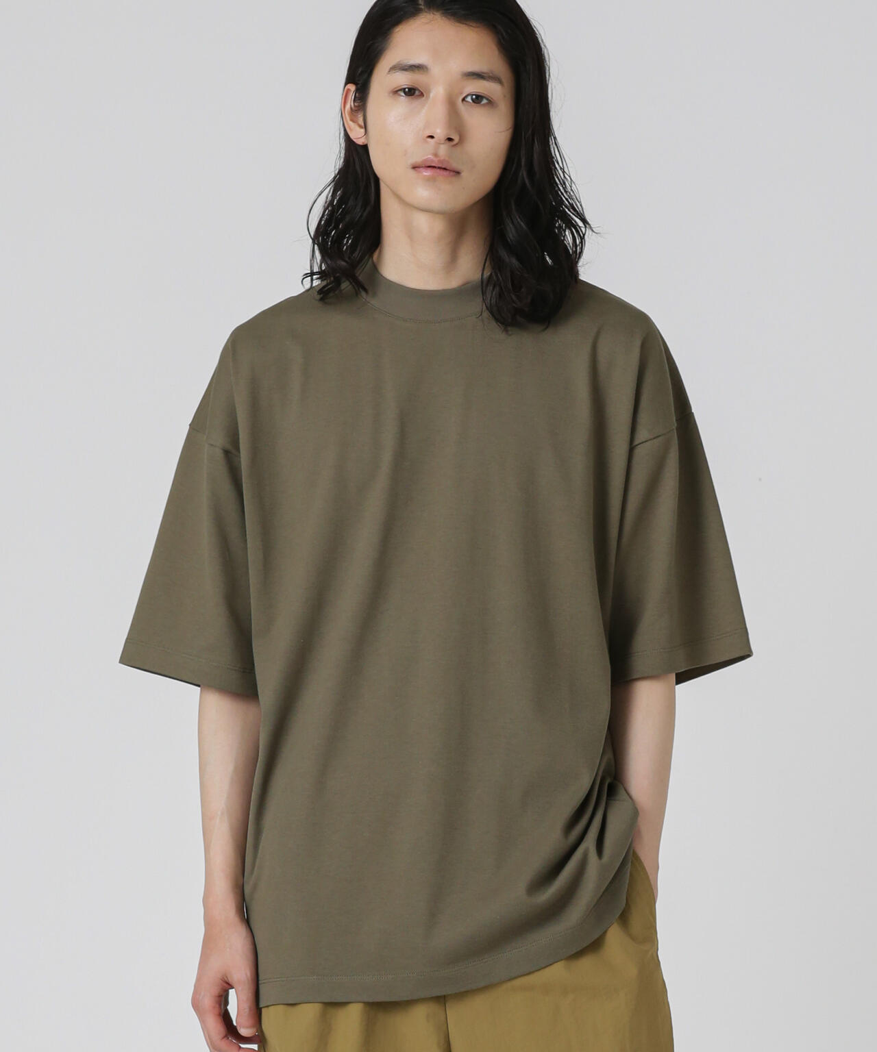 Anti Soaked 汗染み防止 クルービッグTシャツ 6683124204