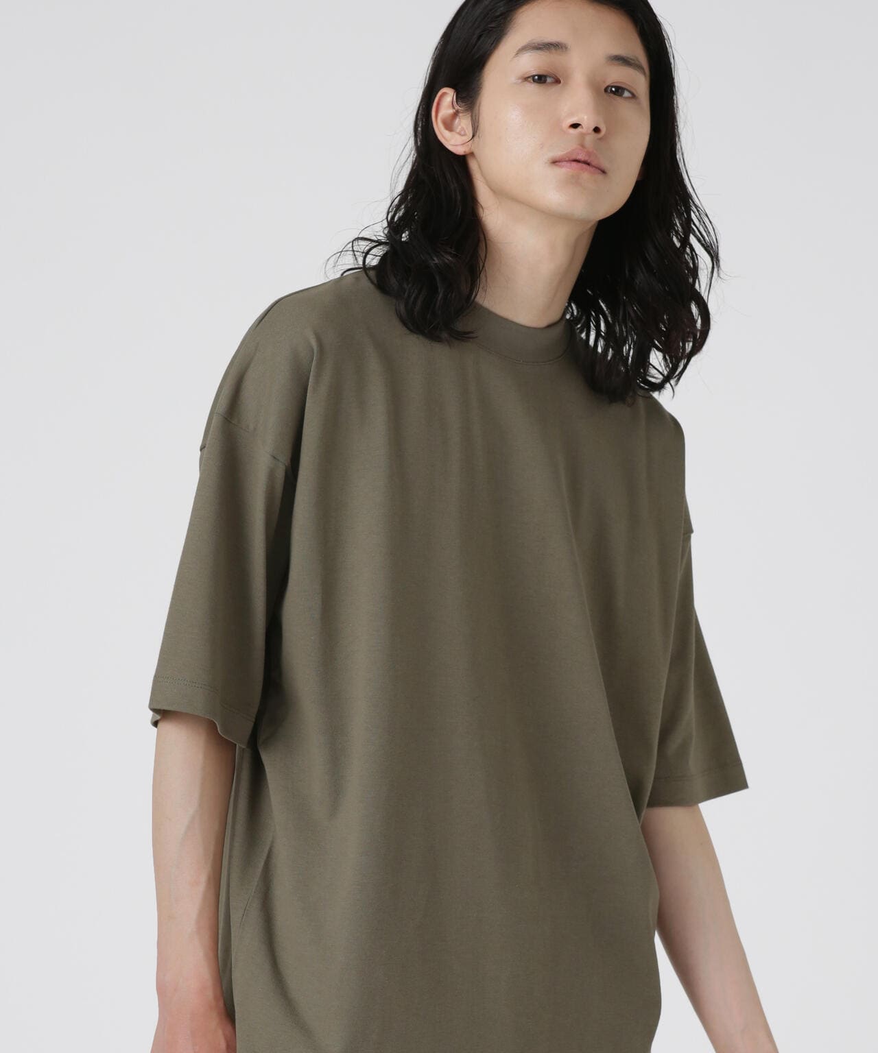Anti Soaked 汗染み防止 クルービッグTシャツ 6683124204
