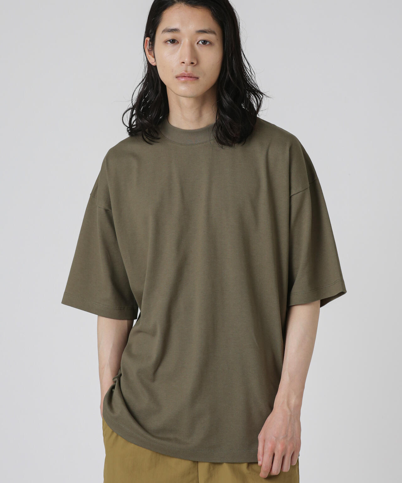 Anti Soaked 汗染み防止 クルービッグTシャツ 6683124204