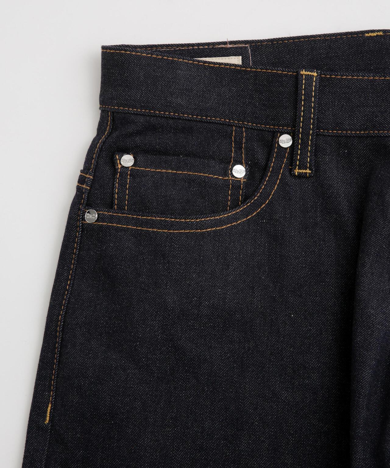 LB.03/「ESSENTIAL LINE」ノンフェイドバギーデニム 6683127225