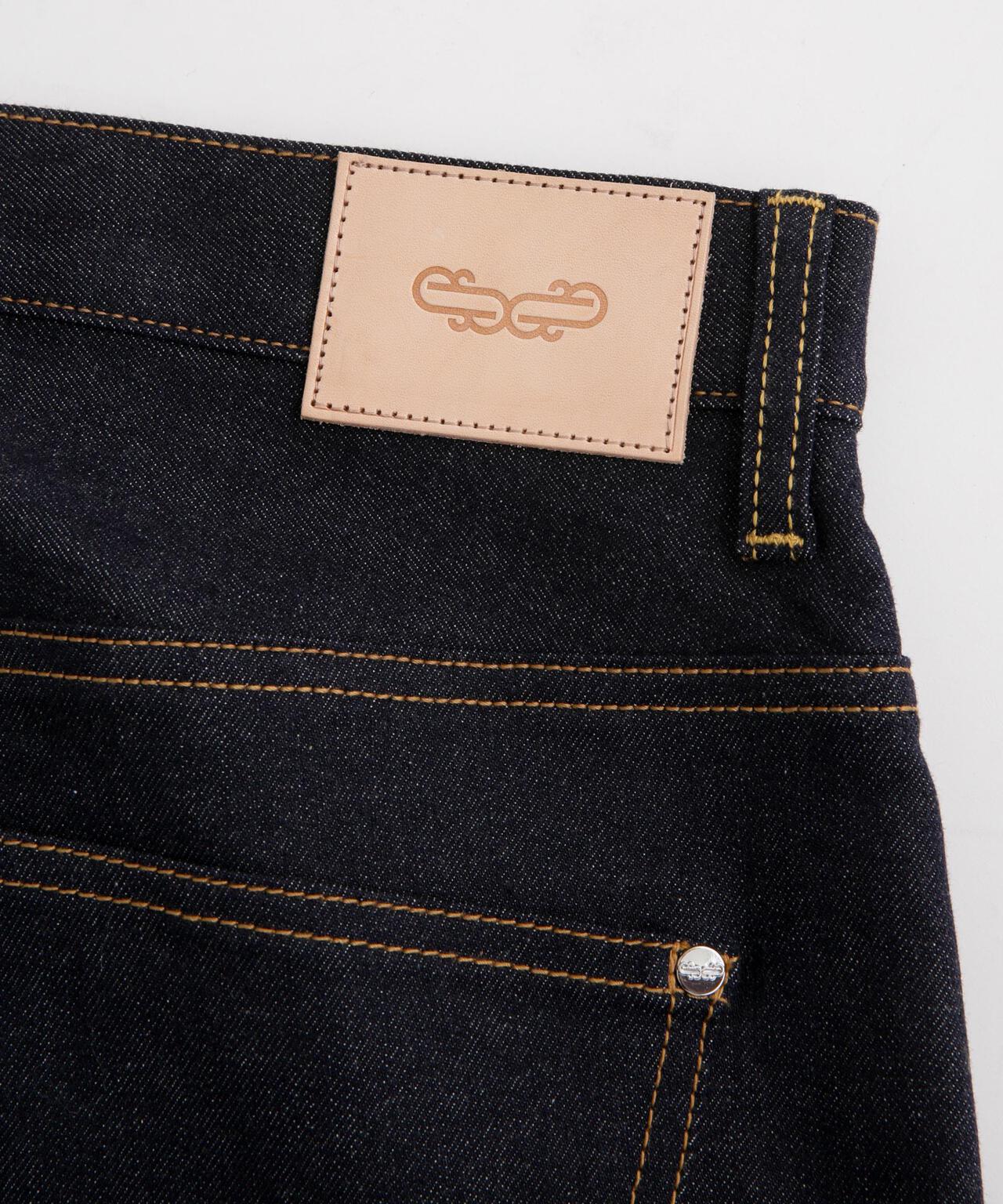 LB.03/「ESSENTIAL LINE」ノンフェイドバギーデニム 6683127225