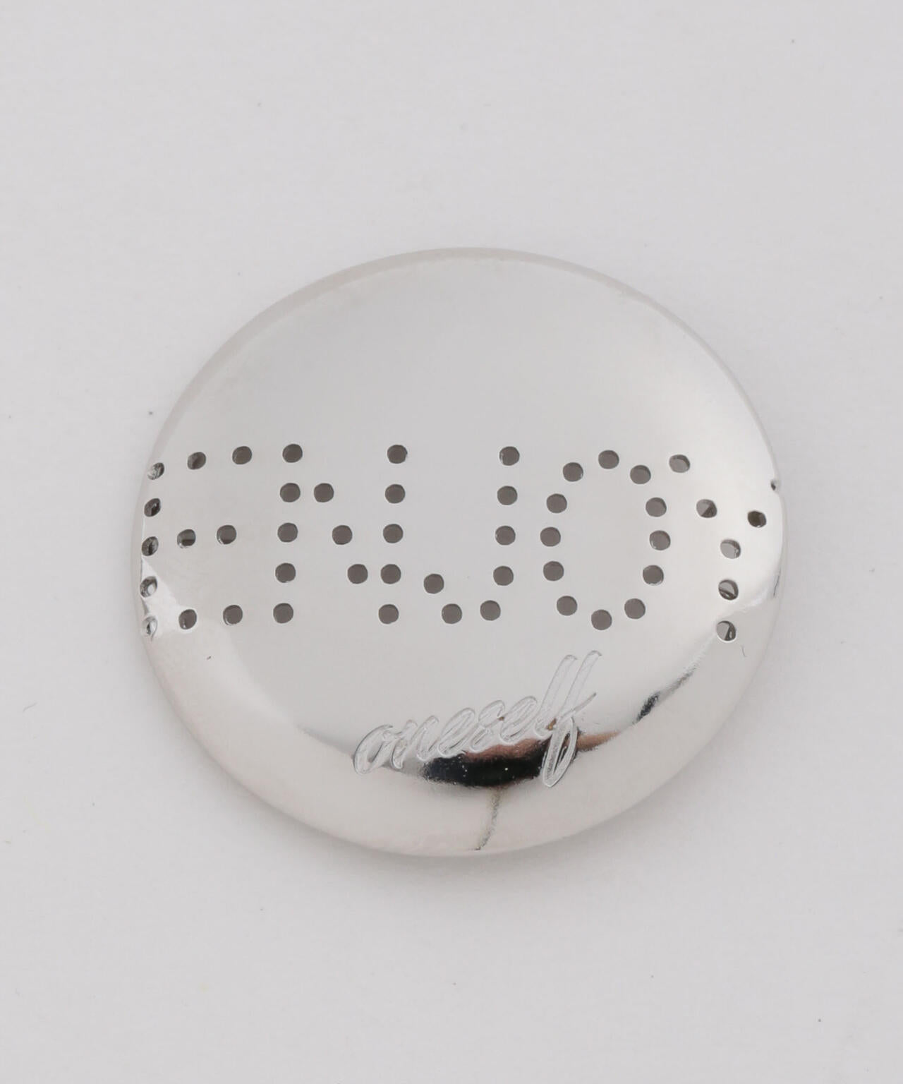 LB.03/「NU jewelry」ENJOYシルバーバッジ 6683154204