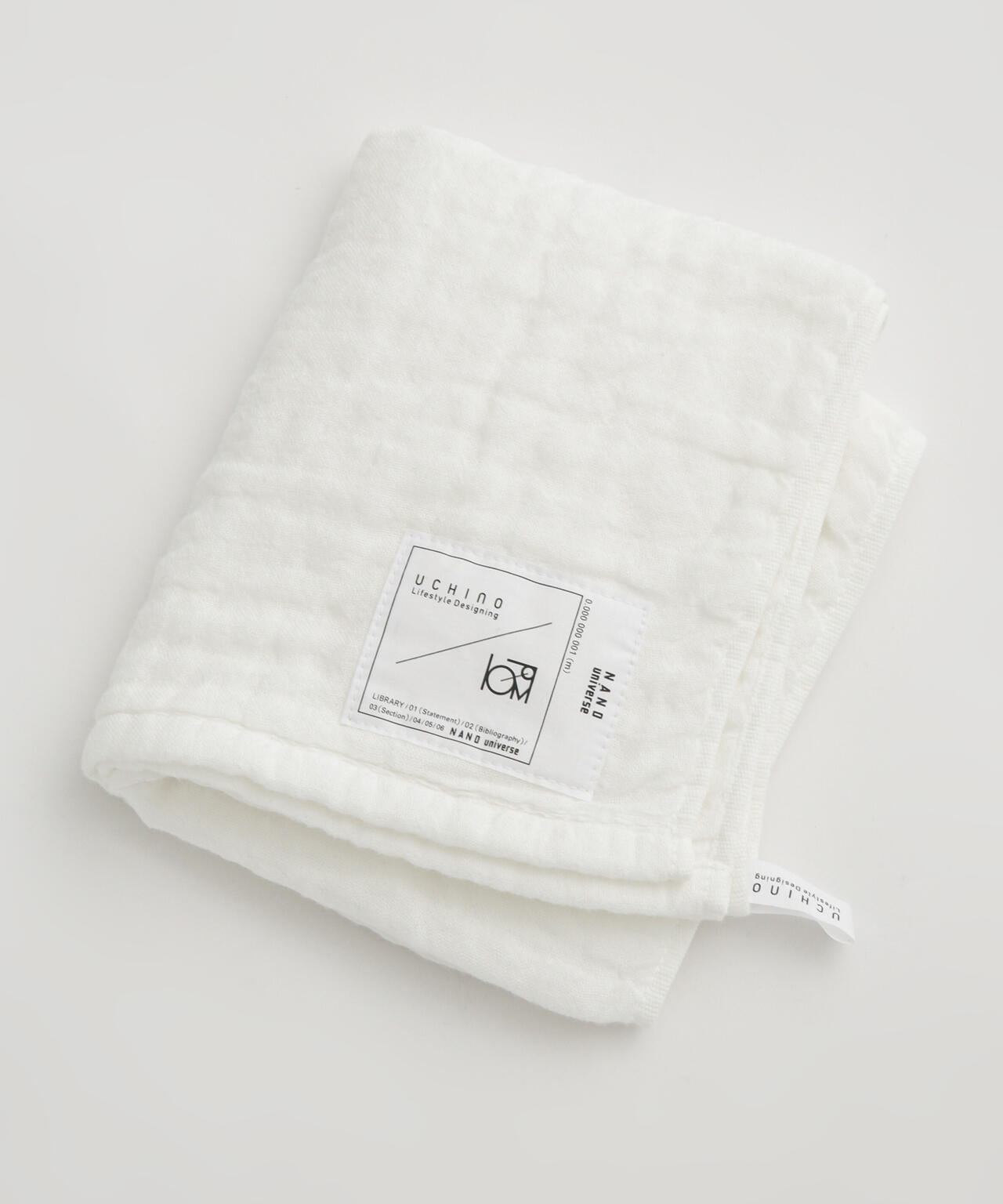 LB.03/「UCHINO×NANOuniverse」マシュマロワッフルガーゼフェイスタオル 6683158201
