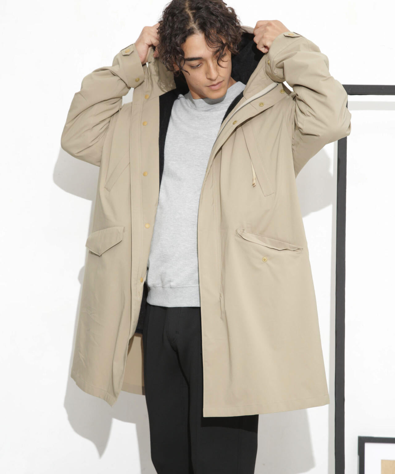 「Octa(R) CPCP(R)」ウォータープルーフ ライトフーディーコート 6683211207