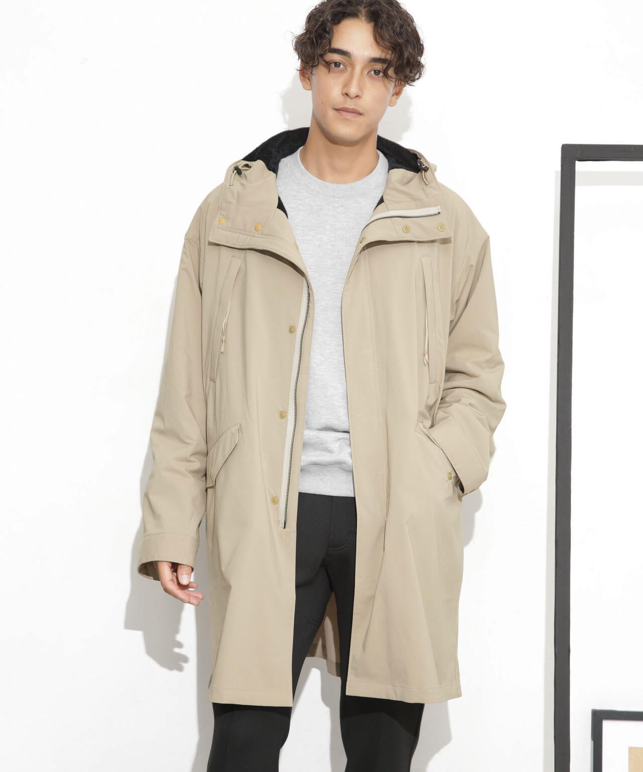 「Octa(R) CPCP(R)」ウォータープルーフ ライトフーディーコート 6683211207