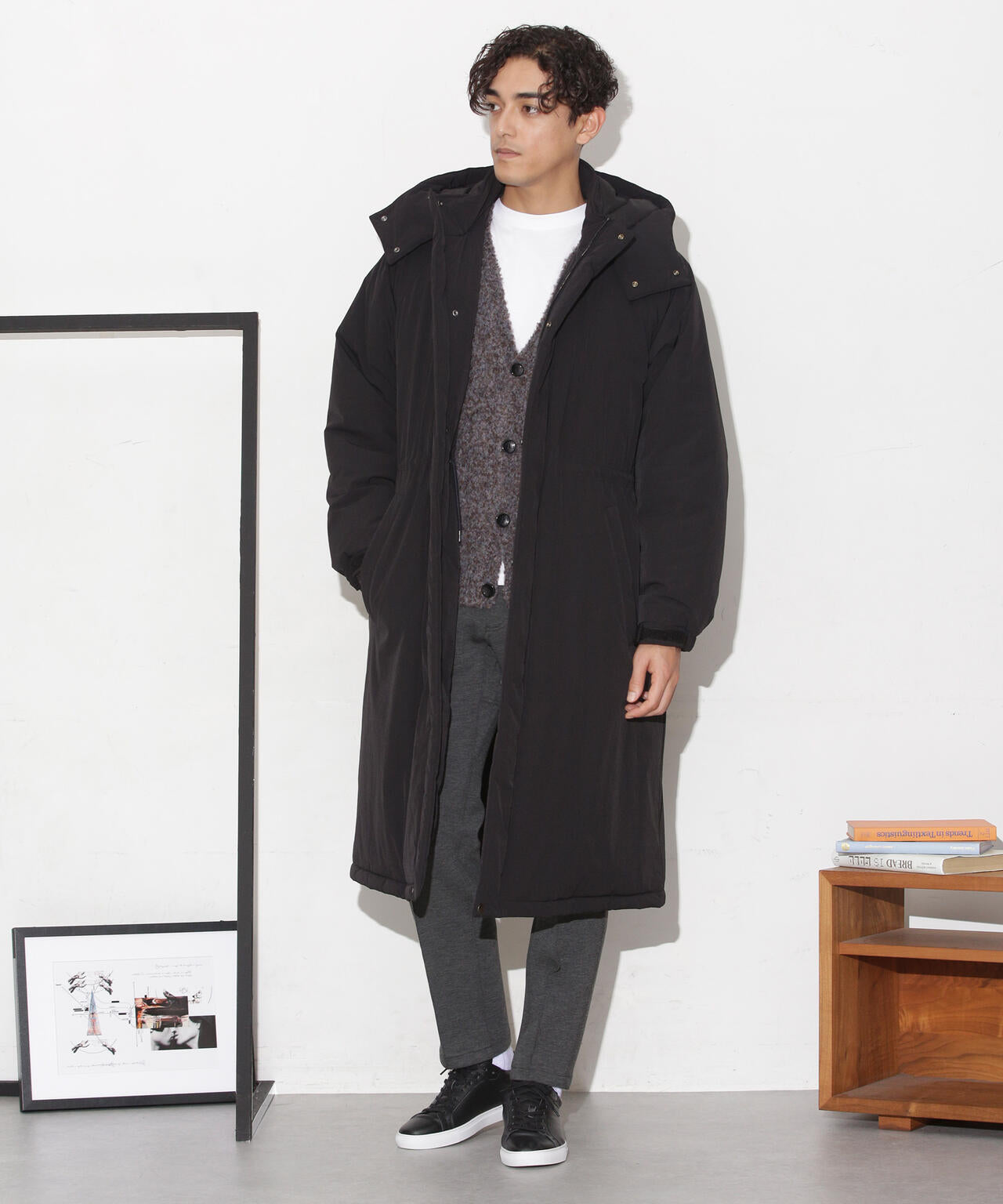 「CLIMASHIELD」別注フーデッドロングコート 6683211215