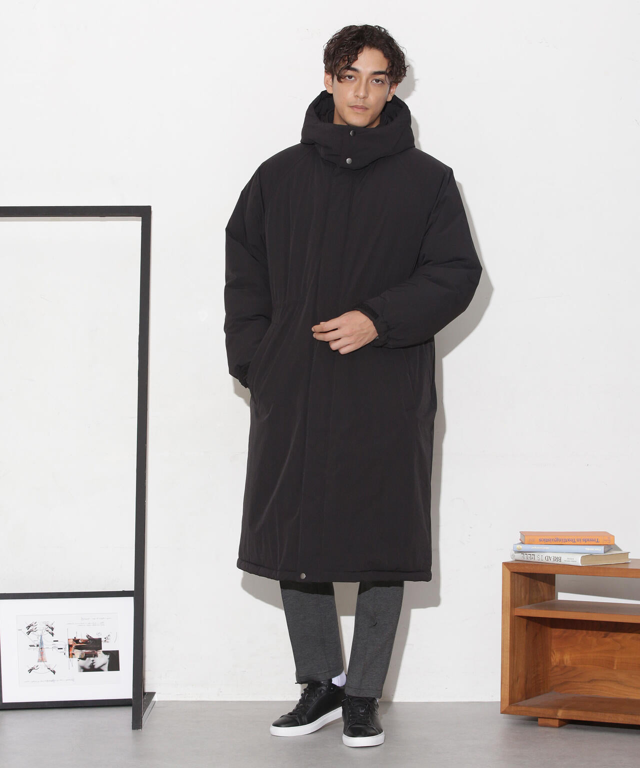 「CLIMASHIELD」別注フーデッドロングコート 6683211215