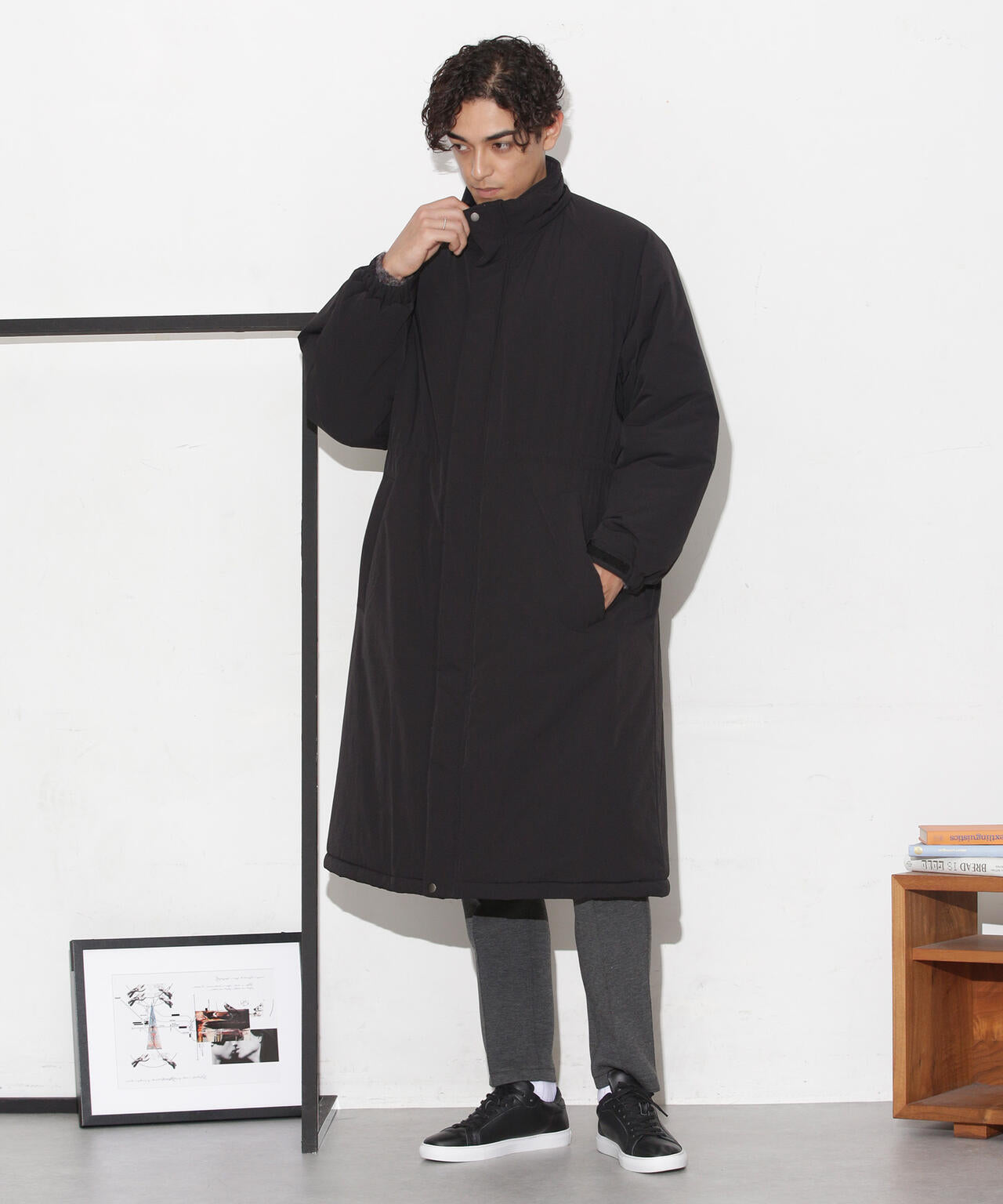 「CLIMASHIELD」別注フーデッドロングコート 6683211215