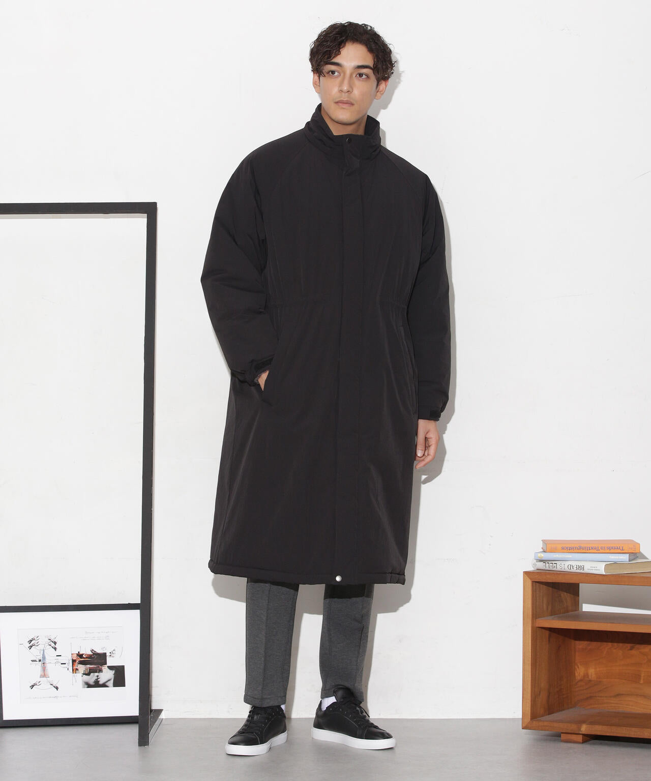 「CLIMASHIELD」別注フーデッドロングコート 6683211215