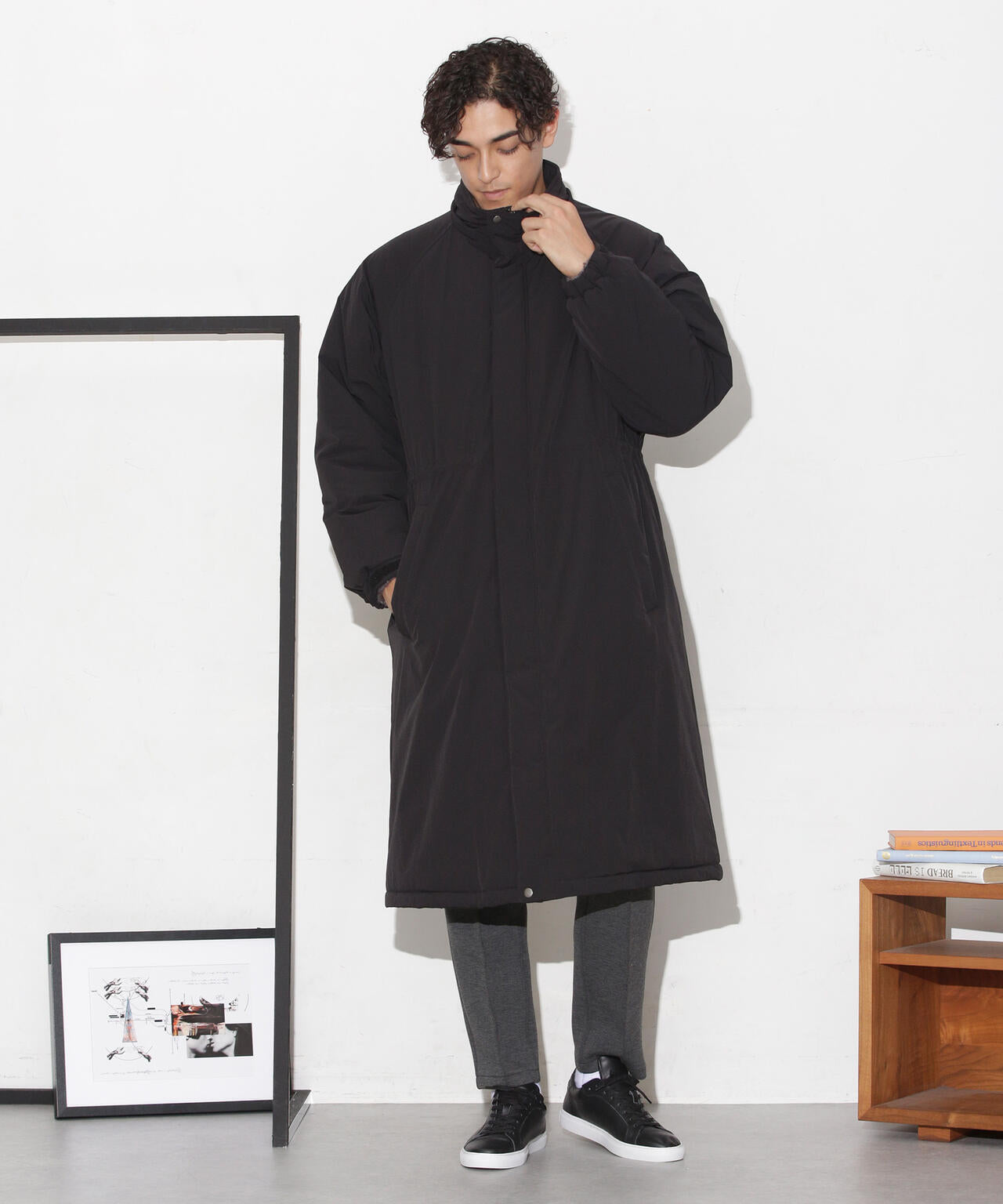 「CLIMASHIELD」別注フーデッドロングコート 6683211215