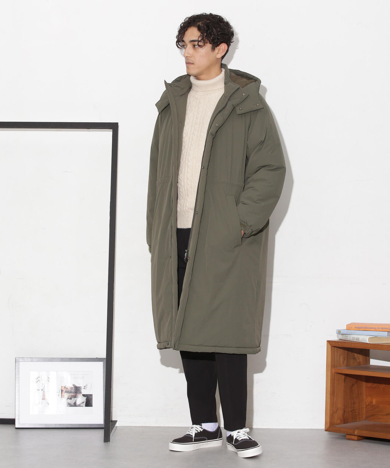 「CLIMASHIELD」別注フーデッドロングコート 6683211215