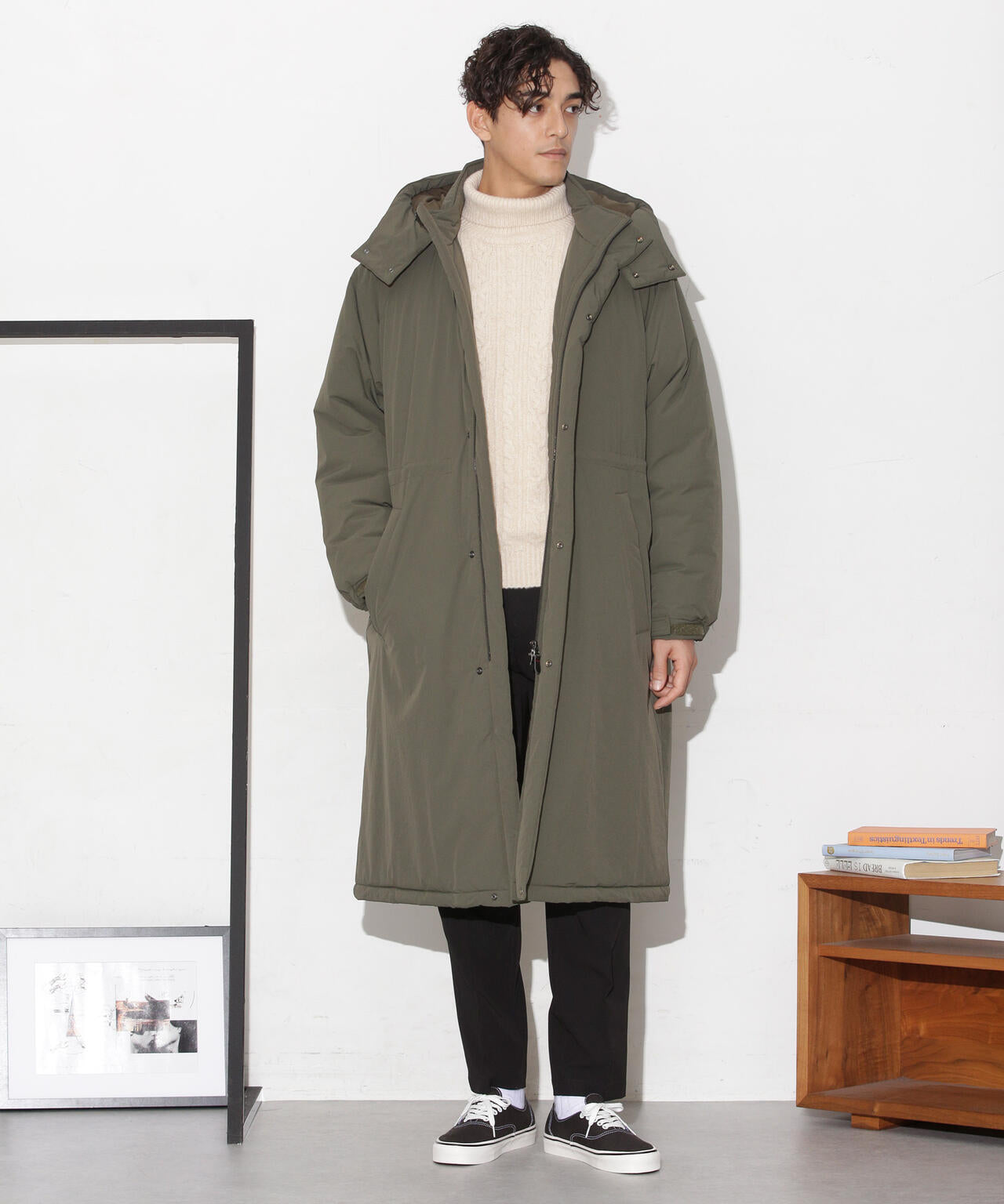 「CLIMASHIELD」別注フーデッドロングコート 6683211215