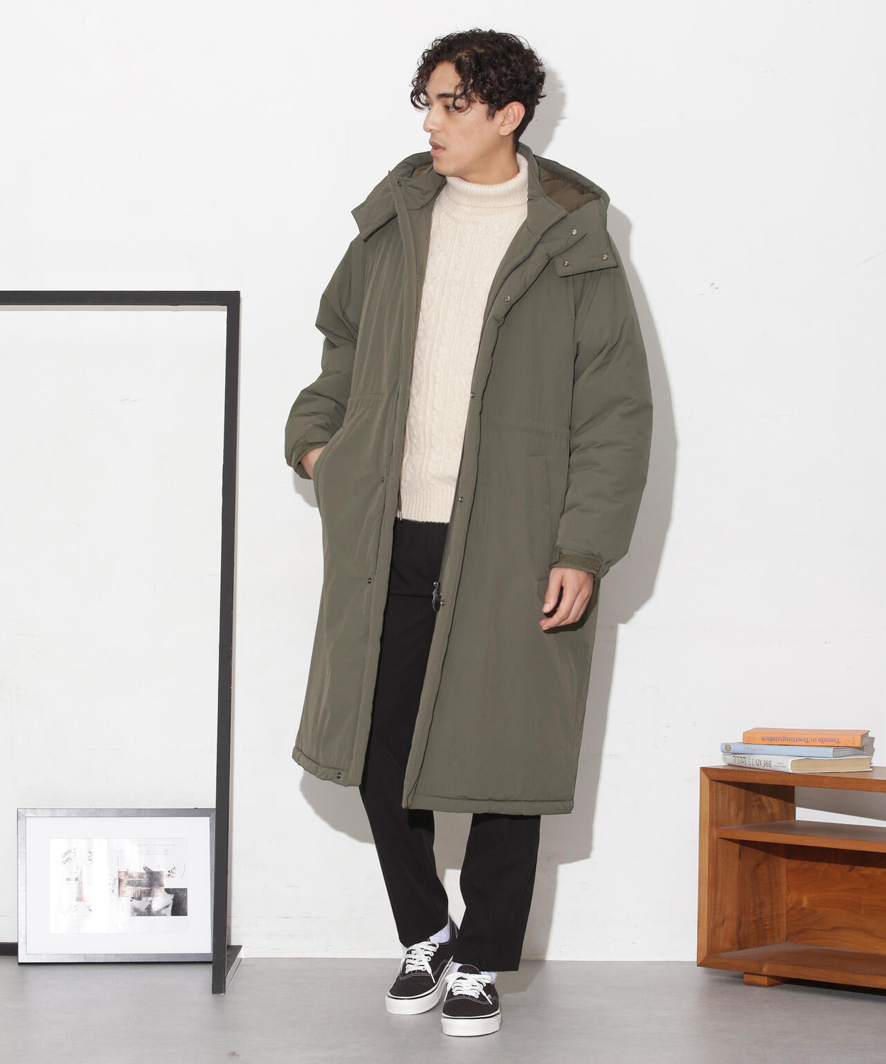 「CLIMASHIELD」別注フーデッドロングコート 6683211215