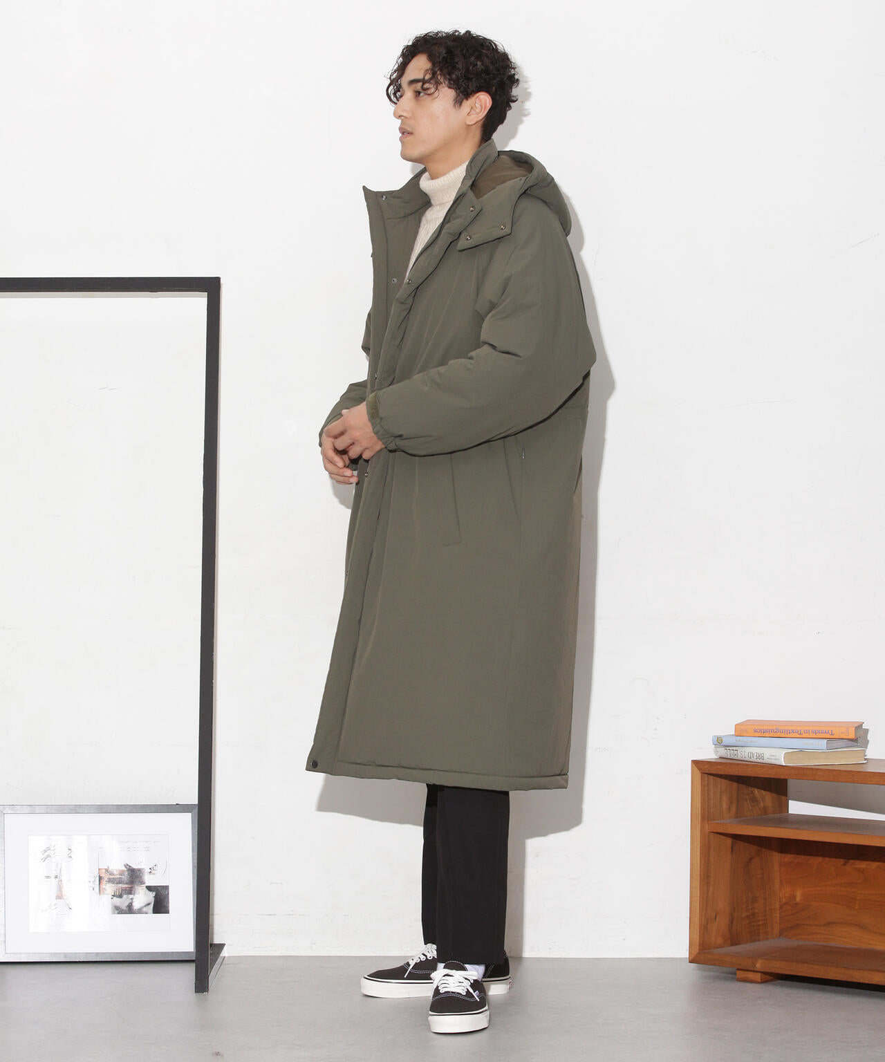 「CLIMASHIELD」別注フーデッドロングコート 6683211215