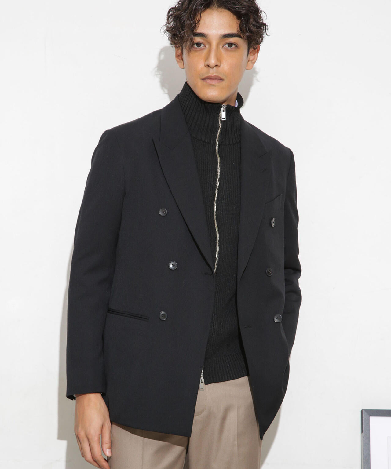 「ESSENTIAL LINE」TWソリッドダブルジャケット 6683217201