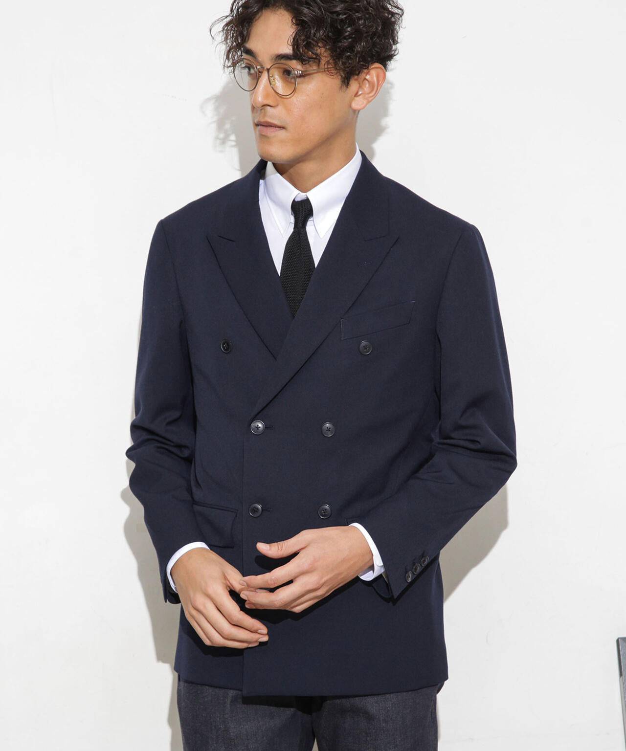 「ESSENTIAL LINE」TWソリッドダブルジャケット 6683217201