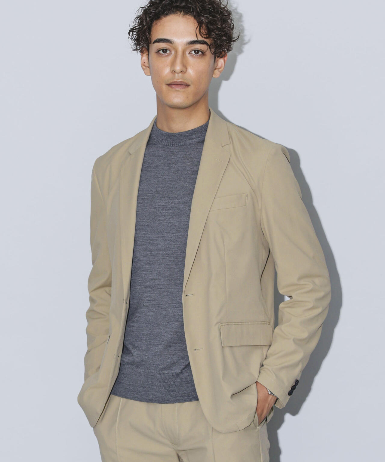 「N JACKET」セットアップ SOLOTEX(R) 4WAY ツイル 6683217204