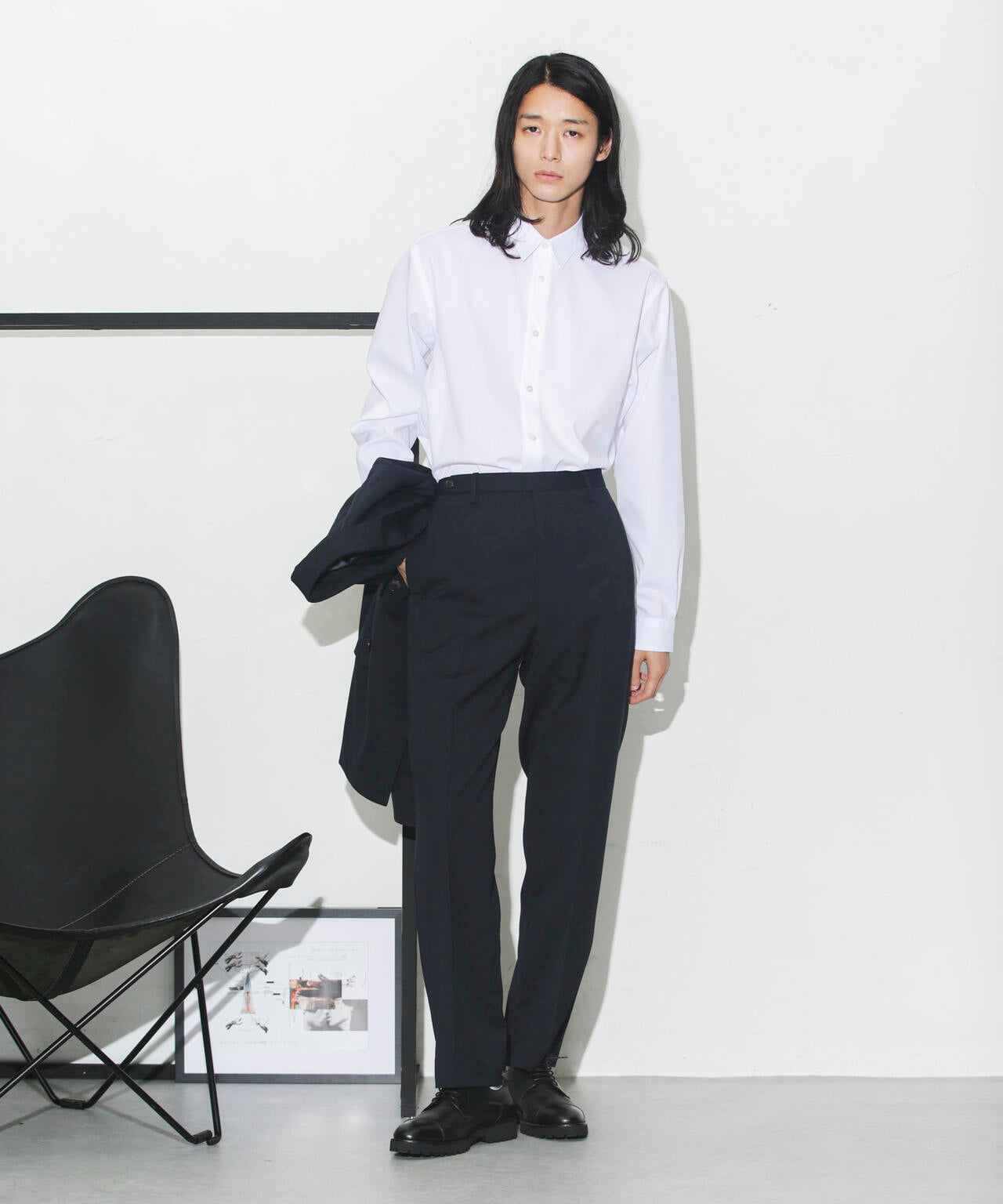 「ESSENTIAL LINE」レギュラーカラーシャツ 6683220201