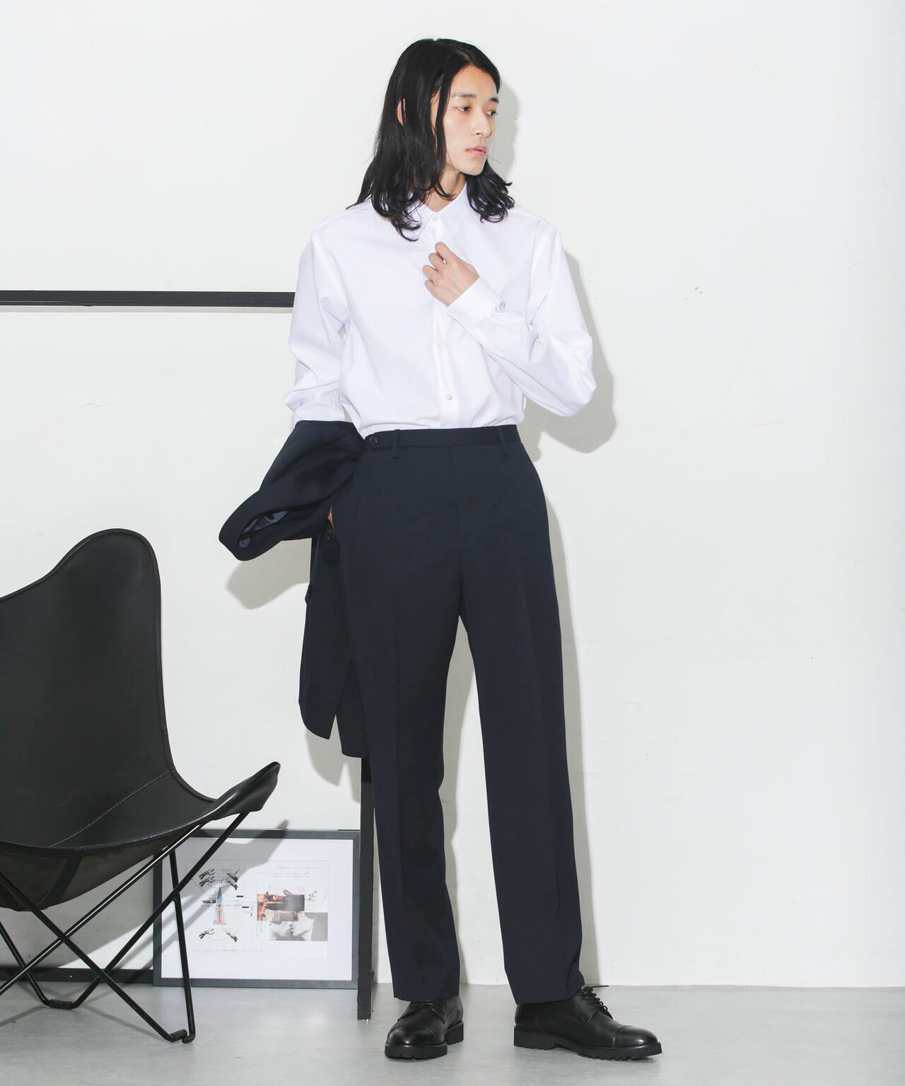 「ESSENTIAL LINE」レギュラーカラーシャツ 6683220201