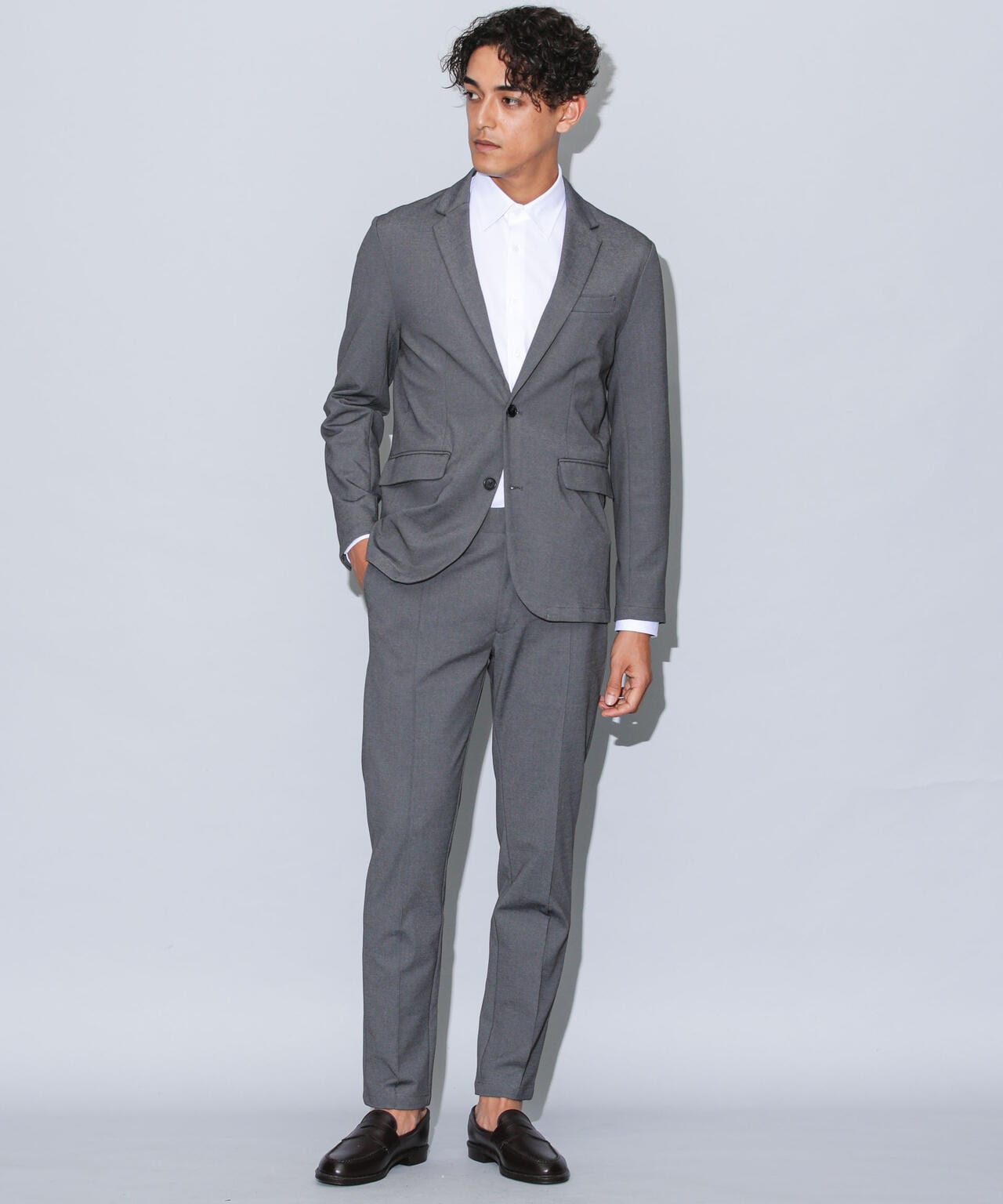 レギュラーカラードレスシャツ 6683220219