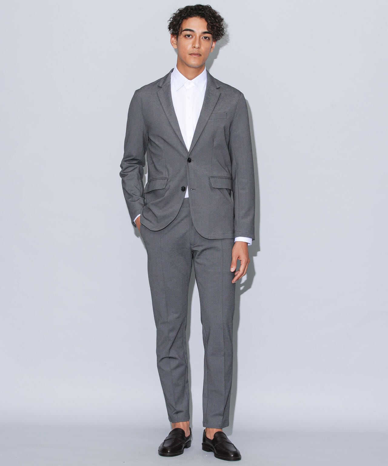 レギュラーカラードレスシャツ 6683220219