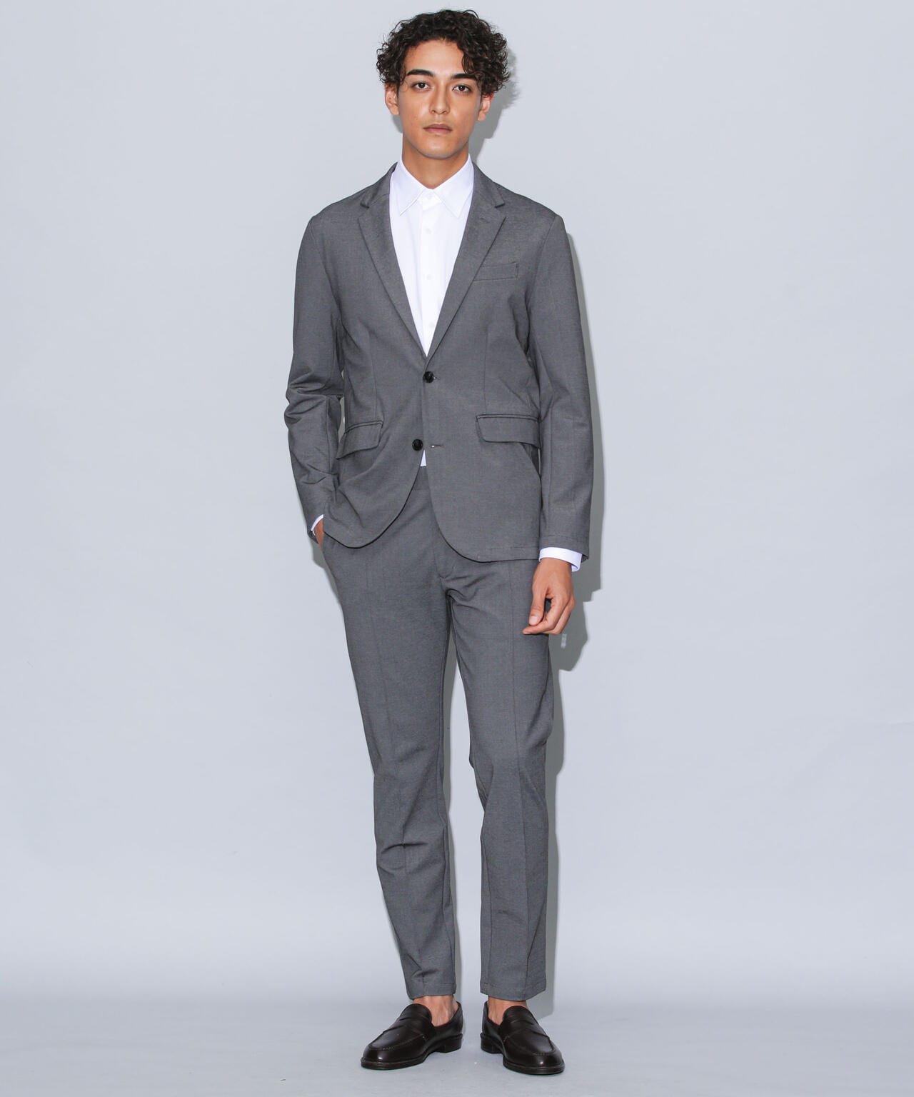 レギュラーカラードレスシャツ 6683220219