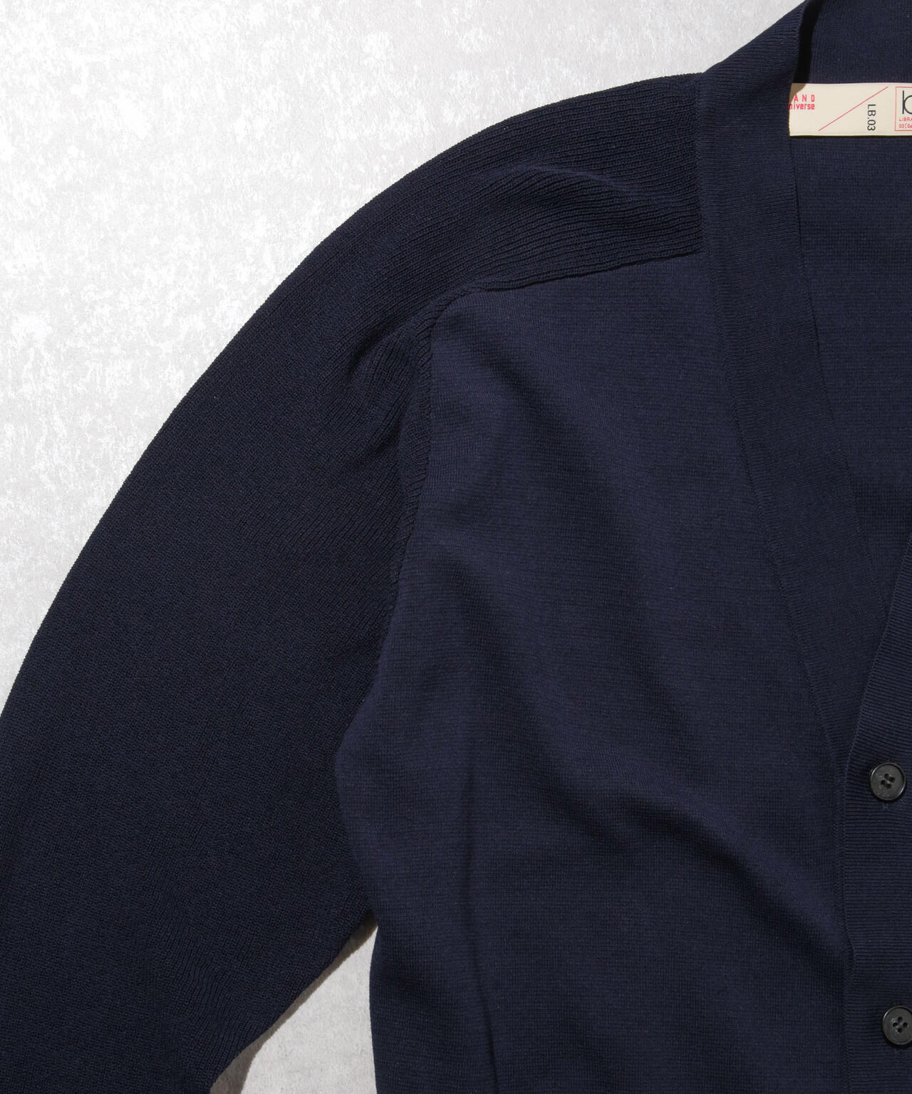 C/solotex(R)サドルショルダーVネックカーディガン 6683222222