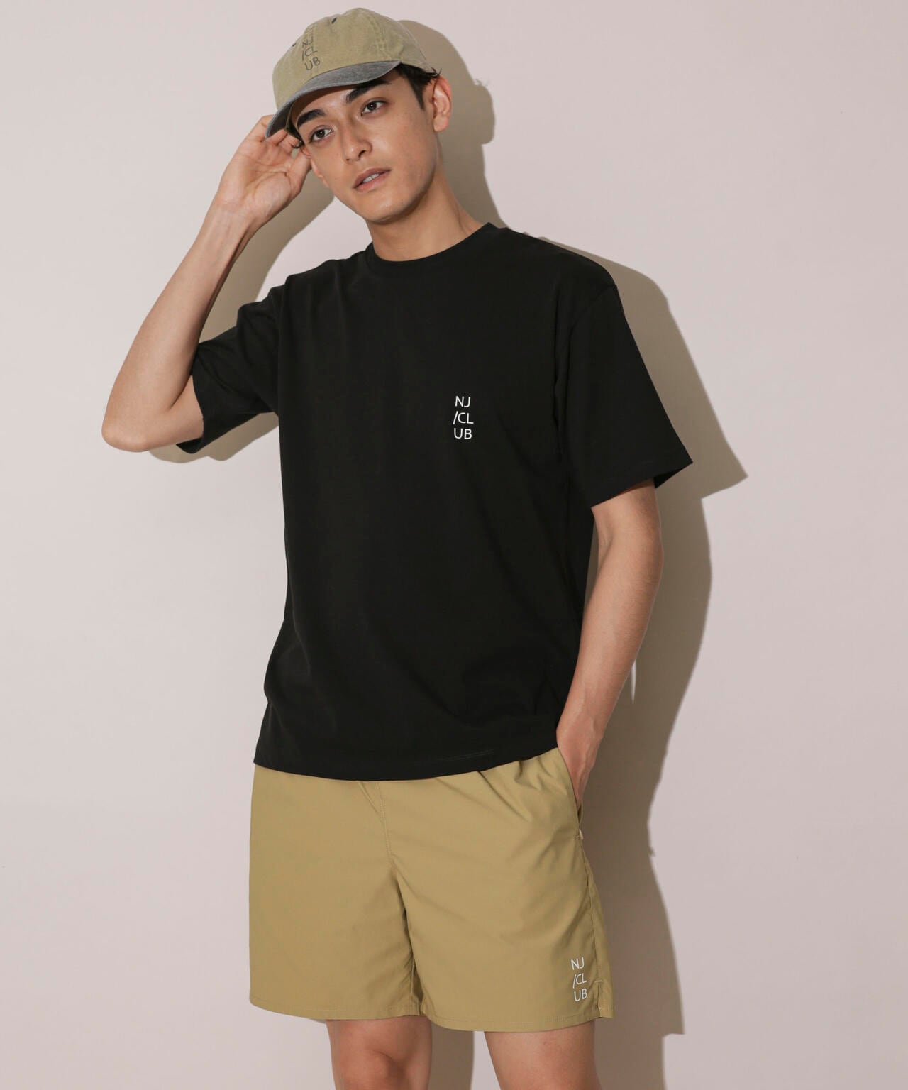 「NJ/CLUB」PARKSTOCK ベーシックTシャツ 6683224206