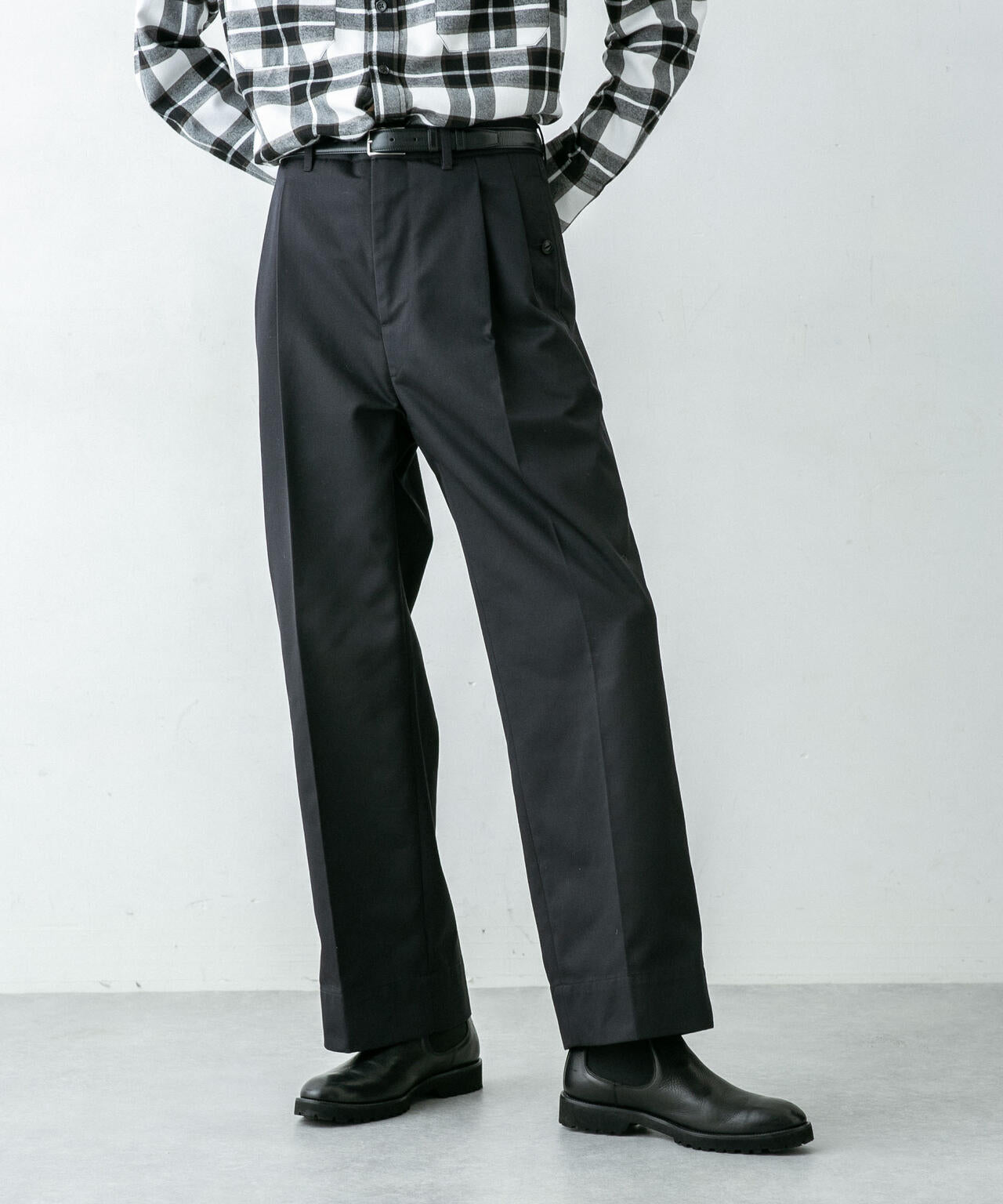 「HOTEL PALACE(オテル パラス)」ディッキーズ別注2タックワイドパンツ 6683227225