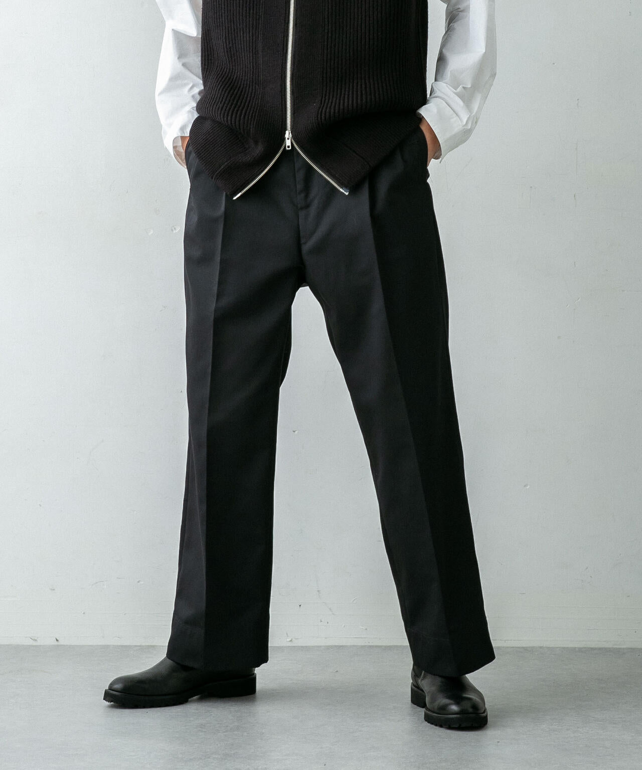 「HOTEL PALACE(オテル パラス)」ディッキーズ別注2タックワイドパンツ 6683227225