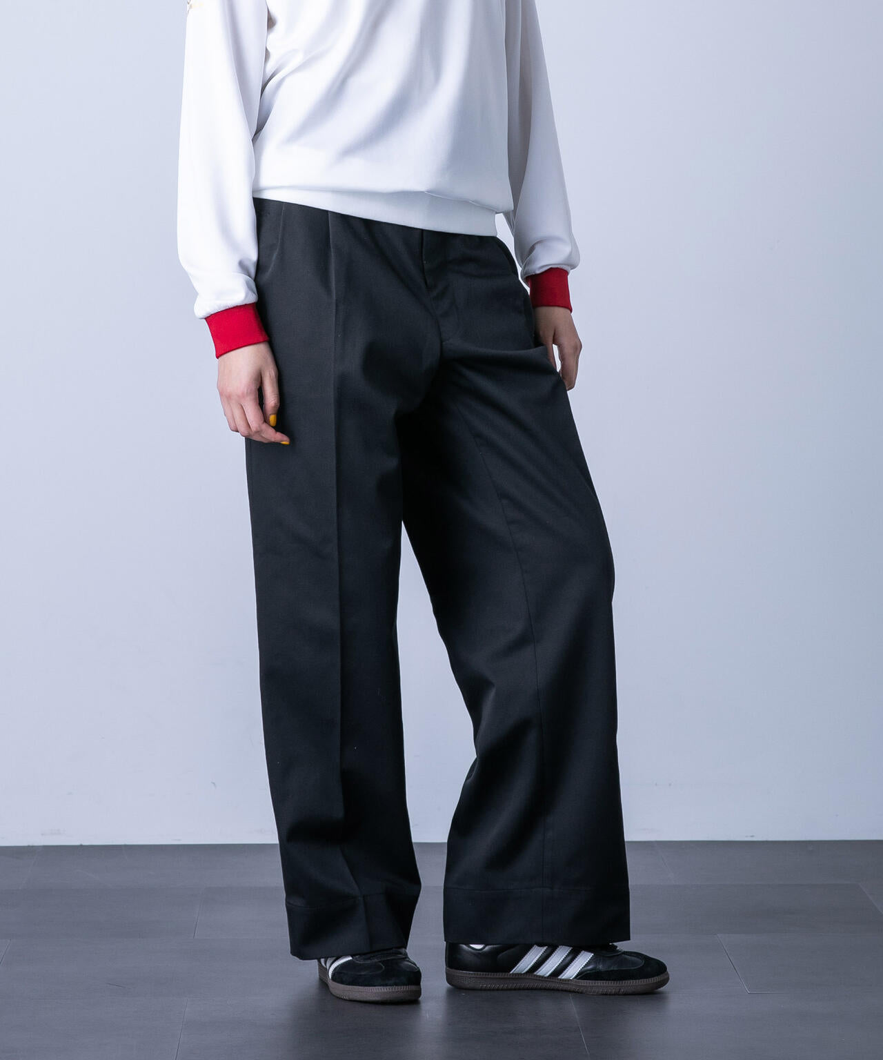 「HOTEL PALACE(オテル パラス)」ディッキーズ別注2タックワイドパンツ 6683227225