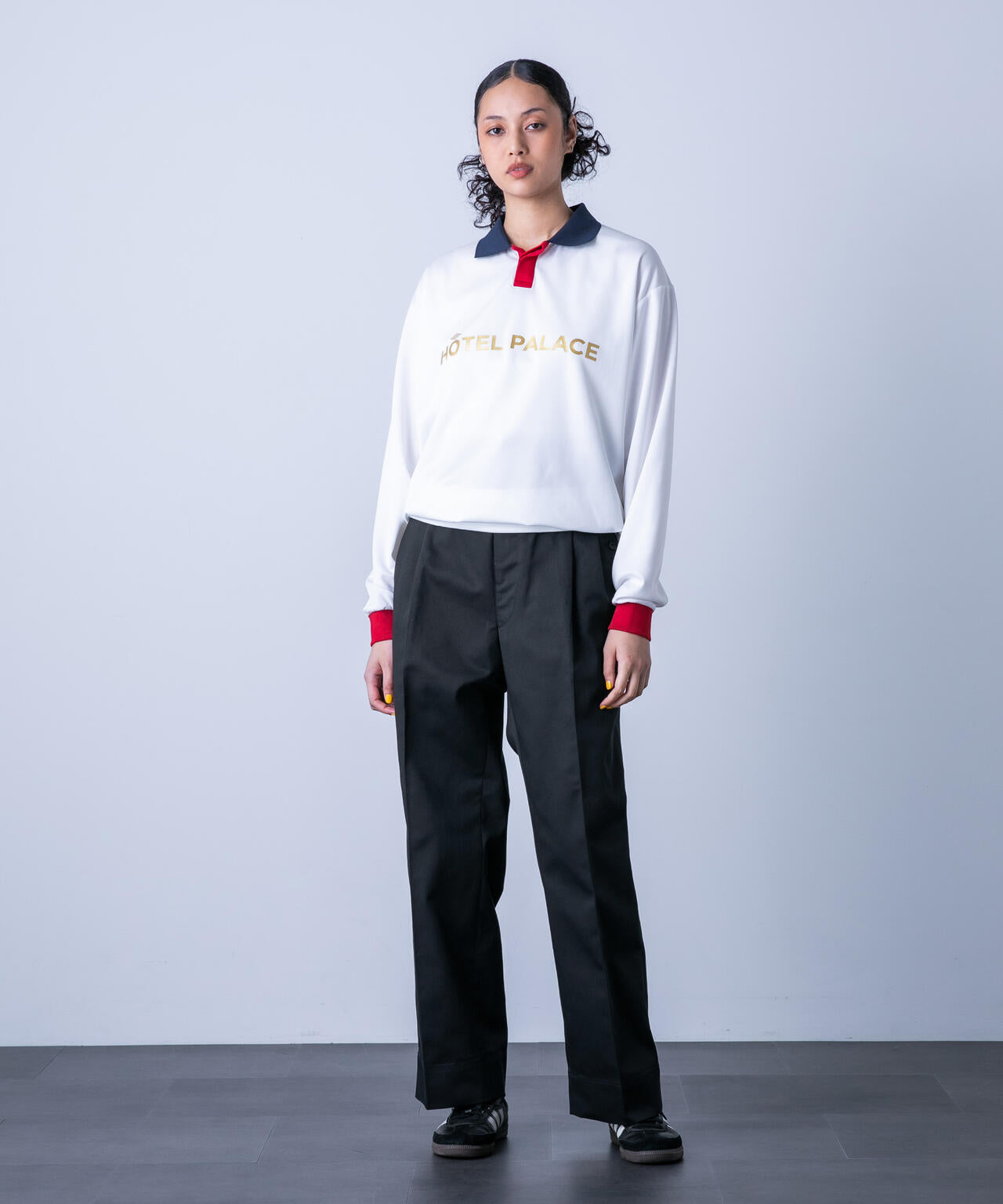 「HOTEL PALACE(オテル パラス)」ディッキーズ別注2タックワイドパンツ 6683227225