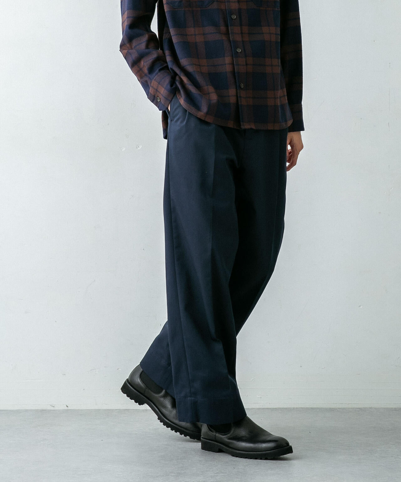 「HOTEL PALACE(オテル パラス)」ディッキーズ別注2タックワイドパンツ 6683227225