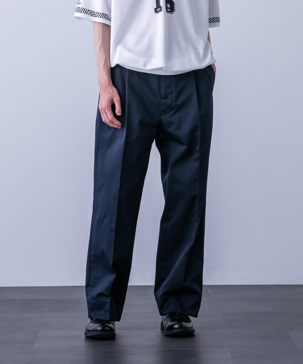 「HOTEL PALACE(オテル パラス)」ディッキーズ別注2タックワイドパンツ 6683227225