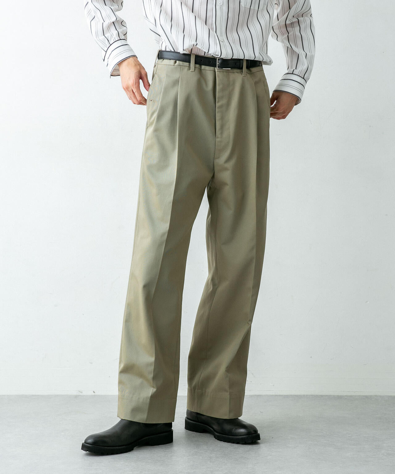 「HOTEL PALACE(オテル パラス)」ディッキーズ別注2タックワイドパンツ 6683227225