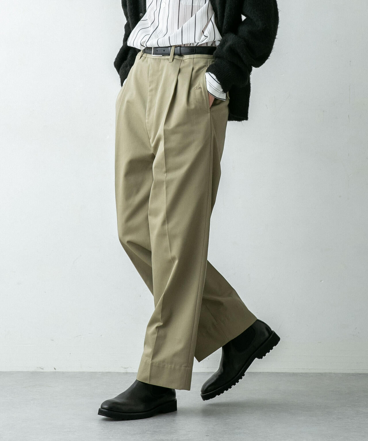 「HOTEL PALACE(オテル パラス)」ディッキーズ別注2タックワイドパンツ 6683227225