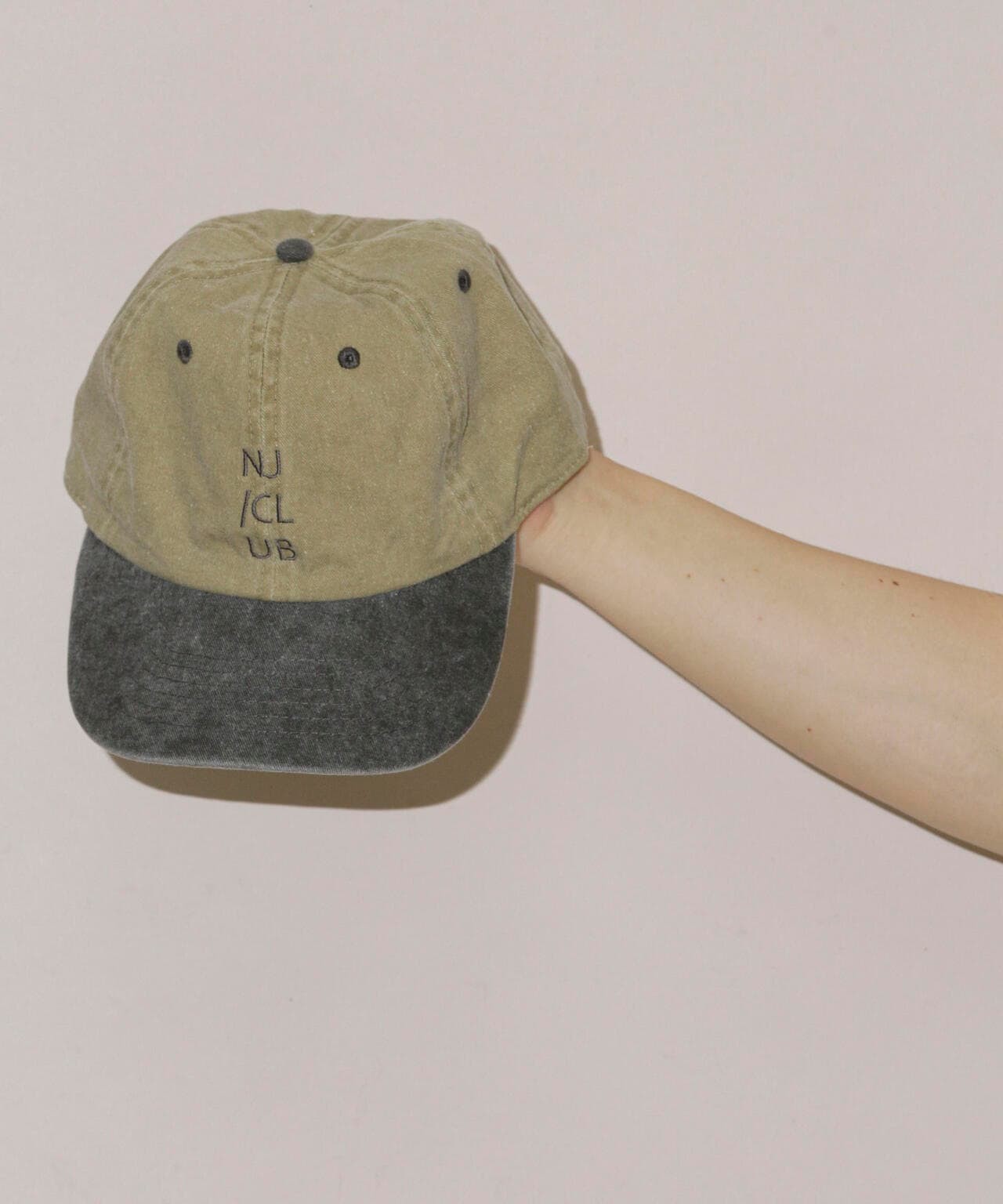 「NJ/CLUB」PARKSTOCK ピグメントベースボールキャップ 6683239202