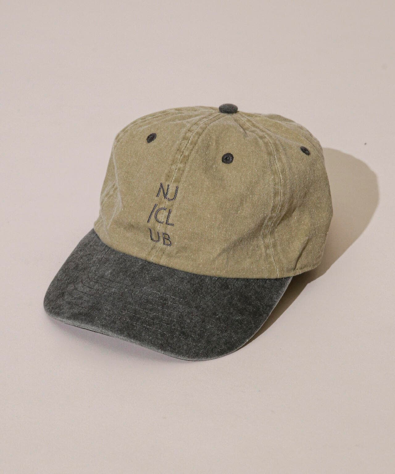 「NJ/CLUB」PARKSTOCK ピグメントベースボールキャップ 6683239202