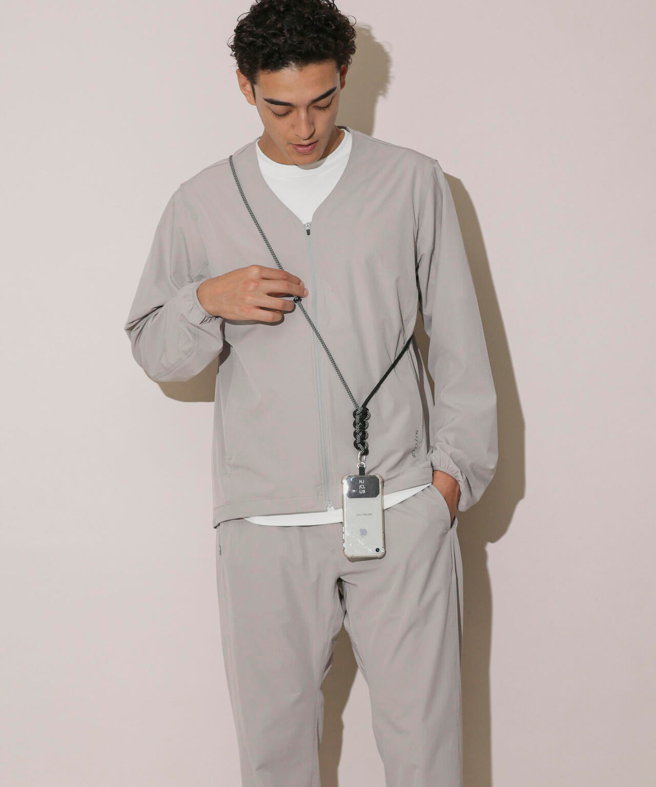 「NJ/CLUB」PARKSTOCK スマホショルダーストラップ 6683253201