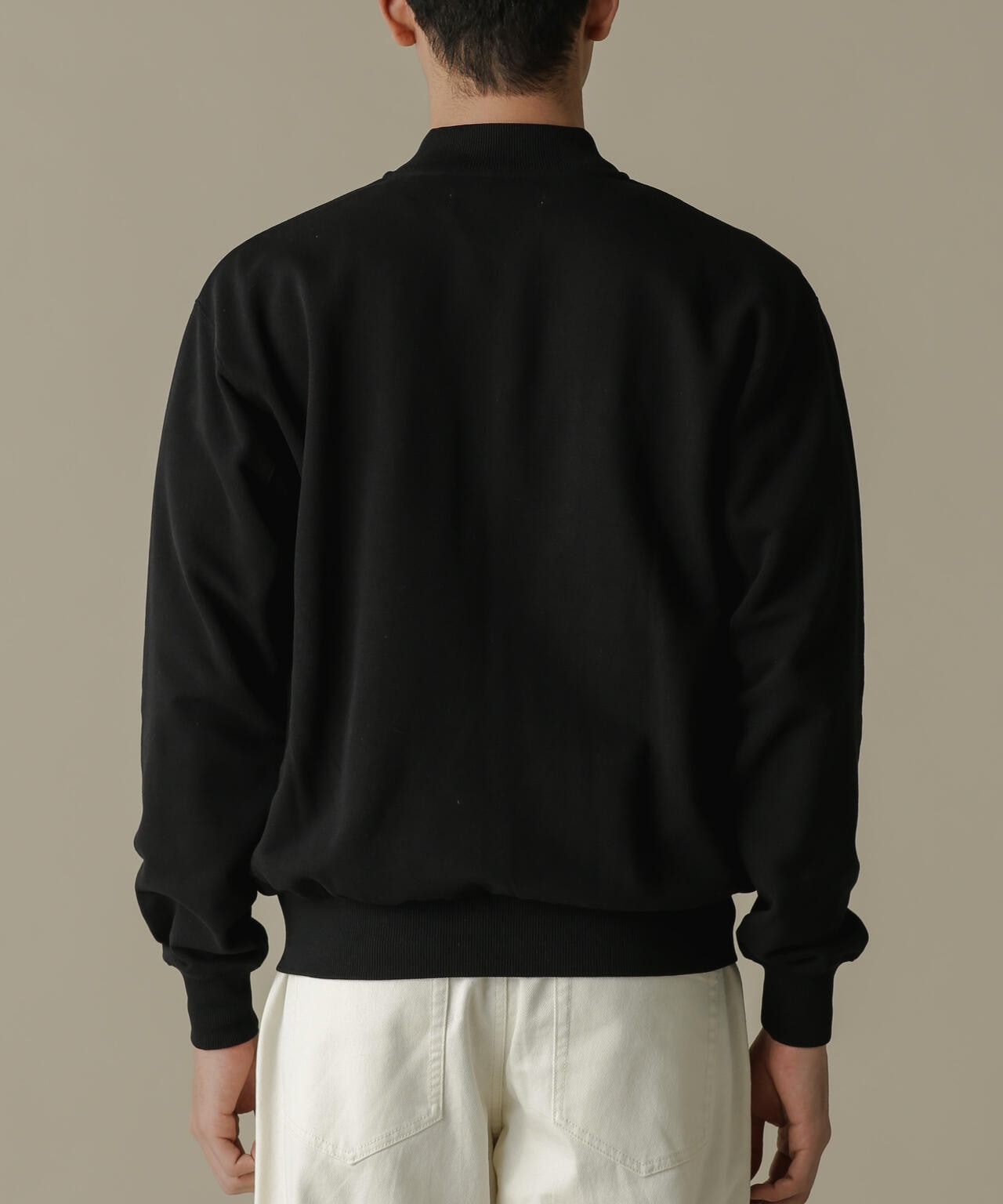 「NJ/CLUB」HOMESTOCK SORONA裏毛リブブルゾン(セットアップ可) 6684112211