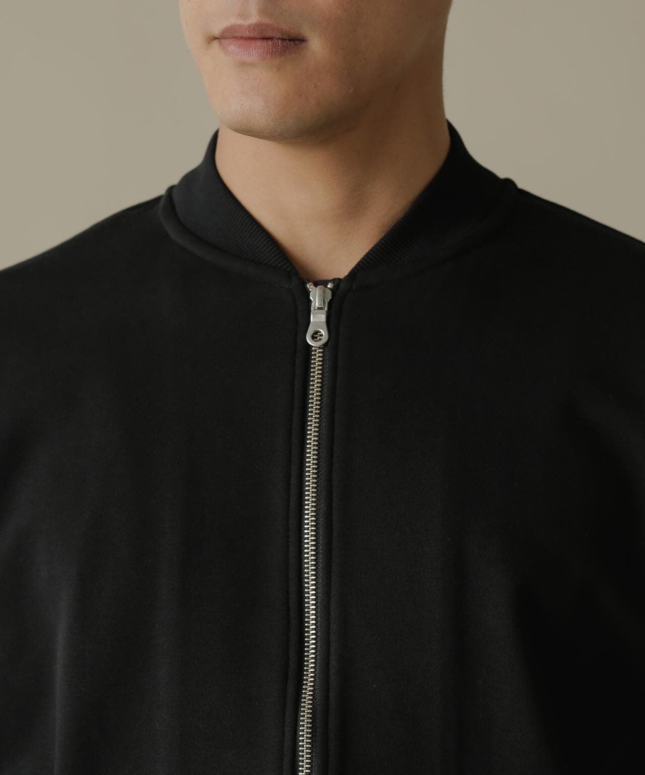 「NJ/CLUB」HOMESTOCK SORONA裏毛リブブルゾン(セットアップ可) 6684112211