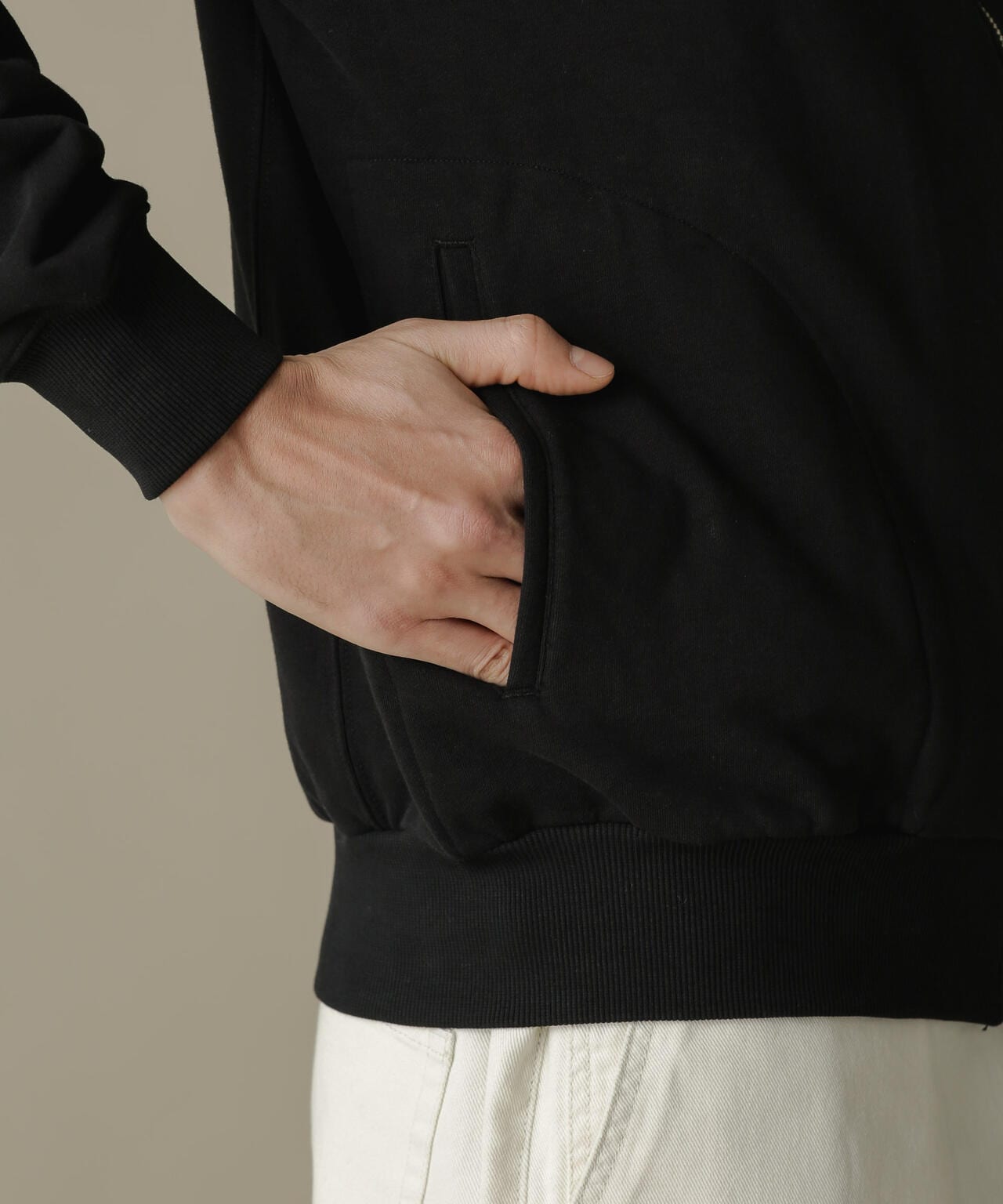 「NJ/CLUB」HOMESTOCK SORONA裏毛リブブルゾン(セットアップ可) 6684112211