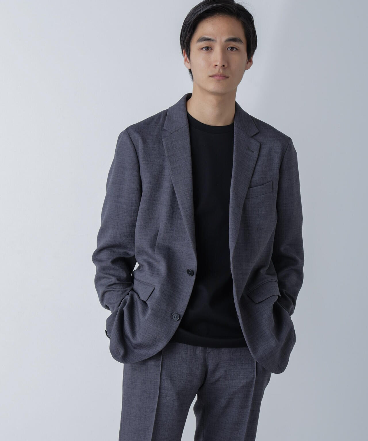 「N JACKET」Reflax(R)スラブツイルストレッチジャケット(セットアップ可) 6684117203