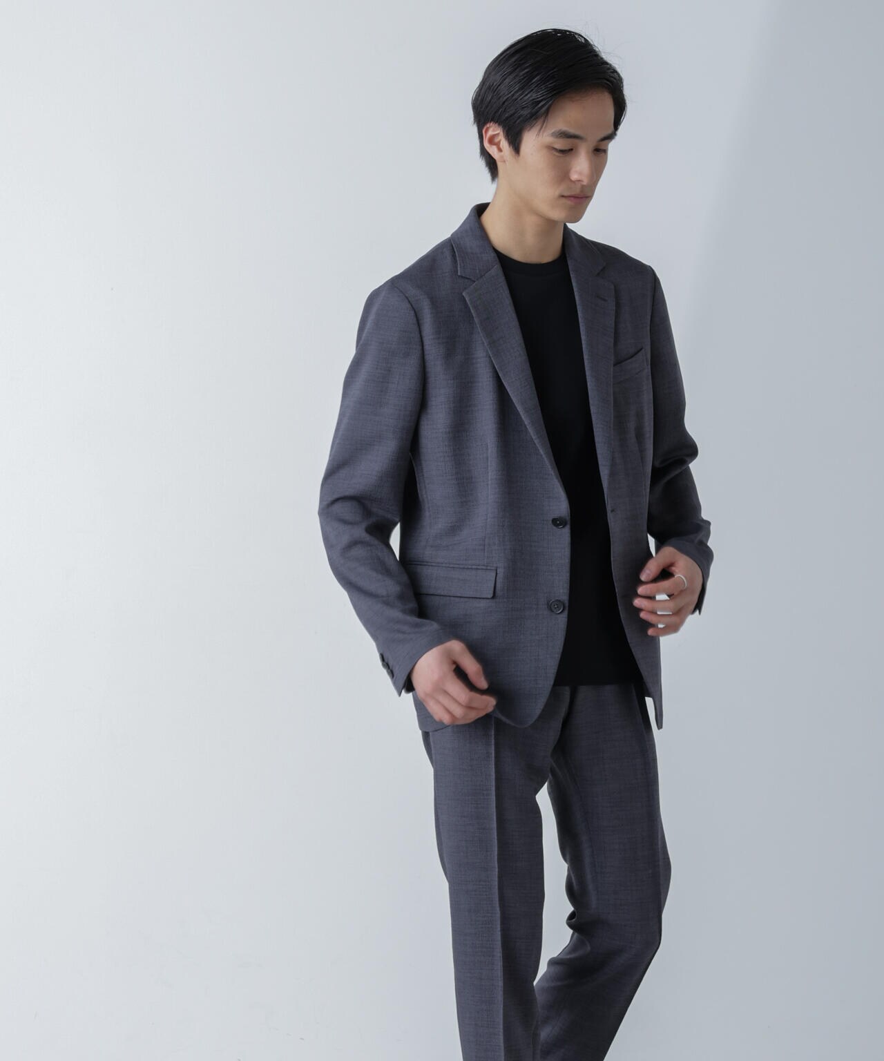 「N JACKET」Reflax(R)スラブツイルストレッチジャケット(セットアップ可) 6684117203